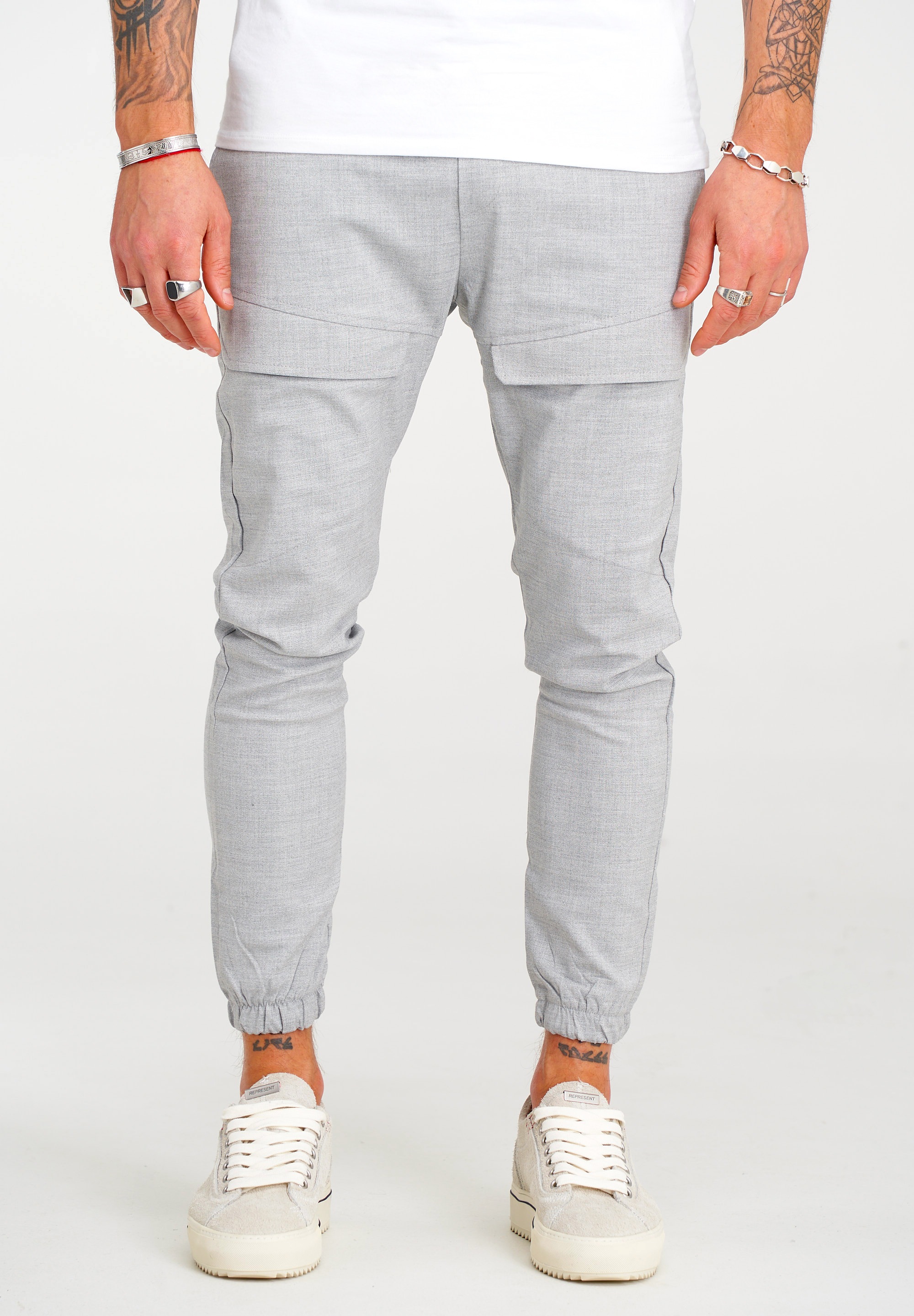 2Y Premium Chinohose "ENRIKO" mit elastischem Bund günstig online kaufen