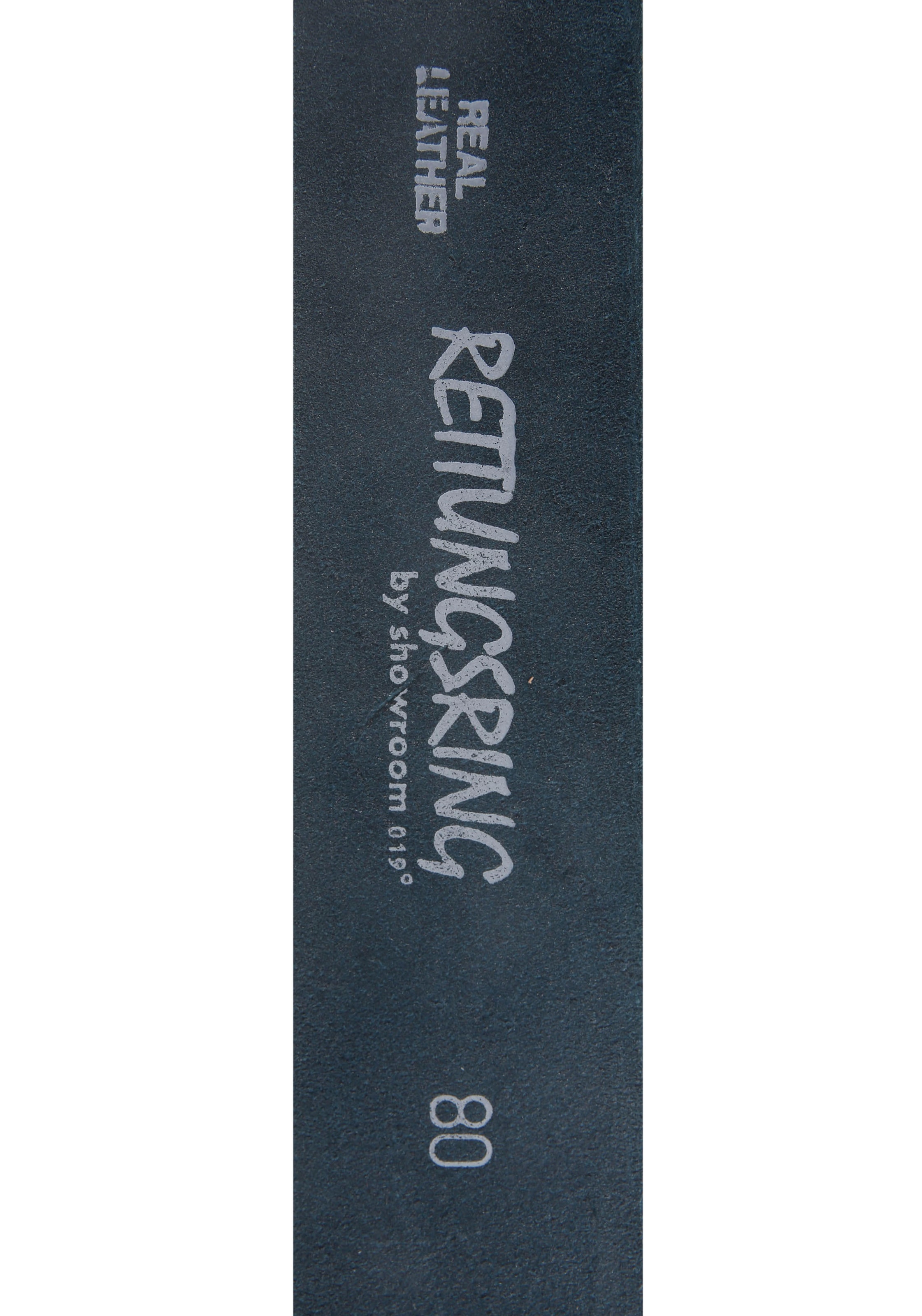 RETTUNGSRING by showroom 019° Ledergürtel mit austauschbarer Schließe »Rosenherz Halb«