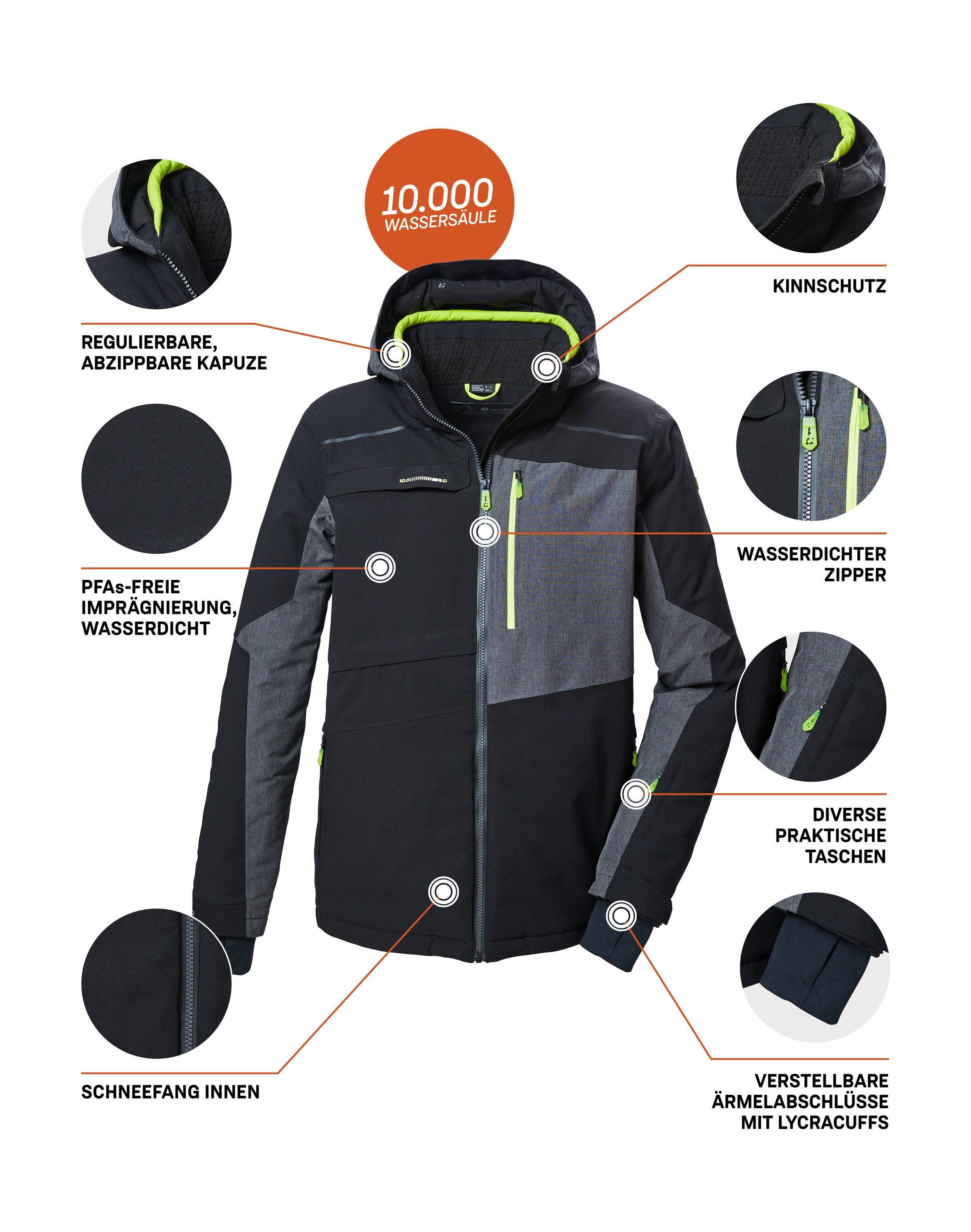 Killtec Skijacke »KSW 71 MN SKI JCKT«