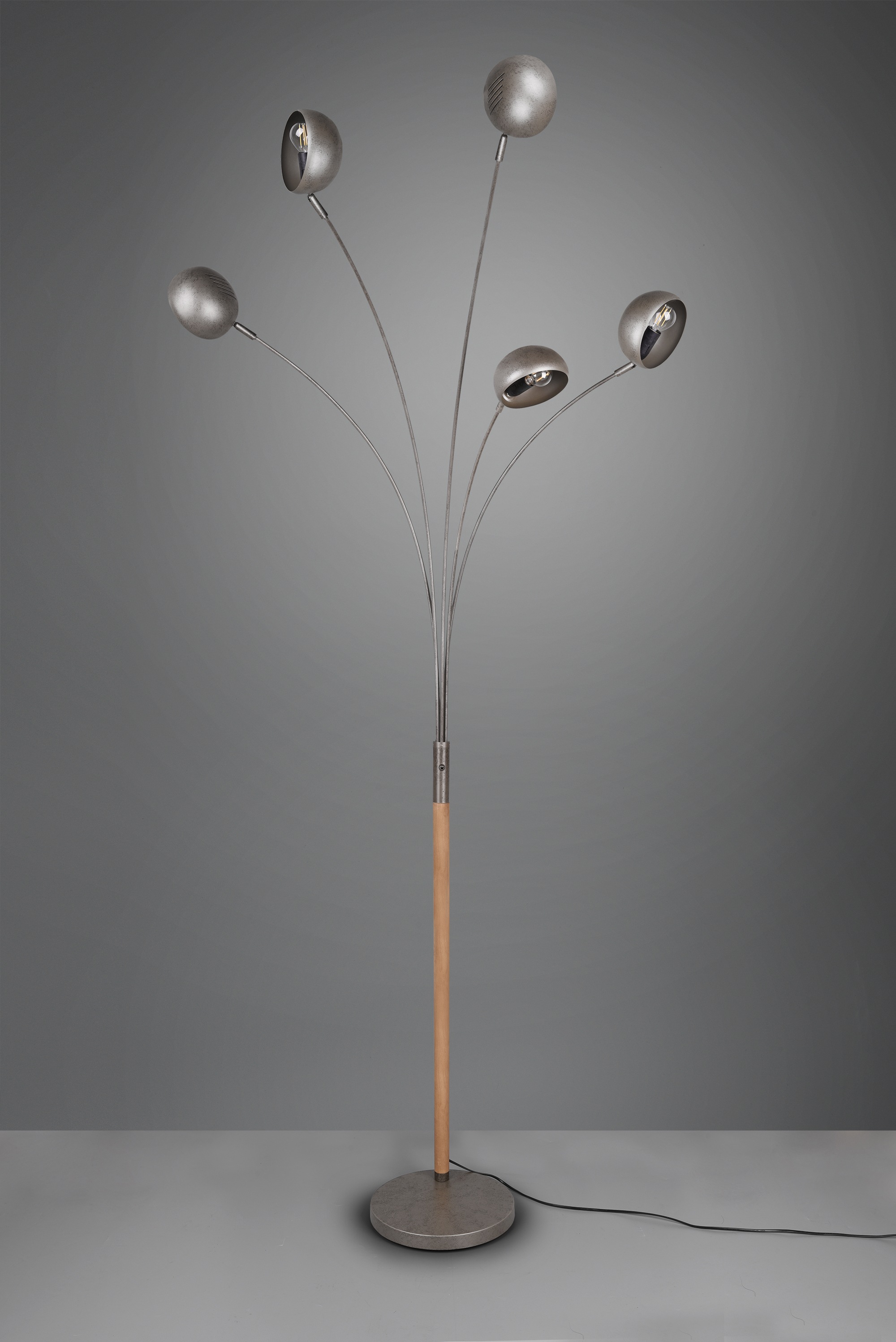 TRIO Leuchten Stehlampe Auslage flammig-flammig, BAUR mit 5 70 »DITO, 5-flammig«, 2 Stehleuchte m cm, cm, 210 Kippschalter Kabel, | Höhe