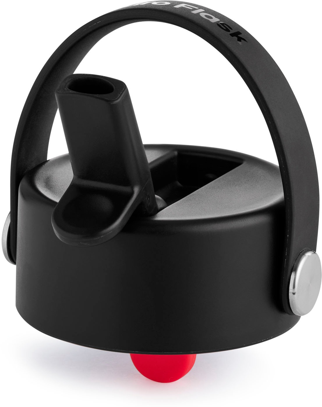Hydro Flask Wide Mouth Flex Straw Deckel – Schwarz