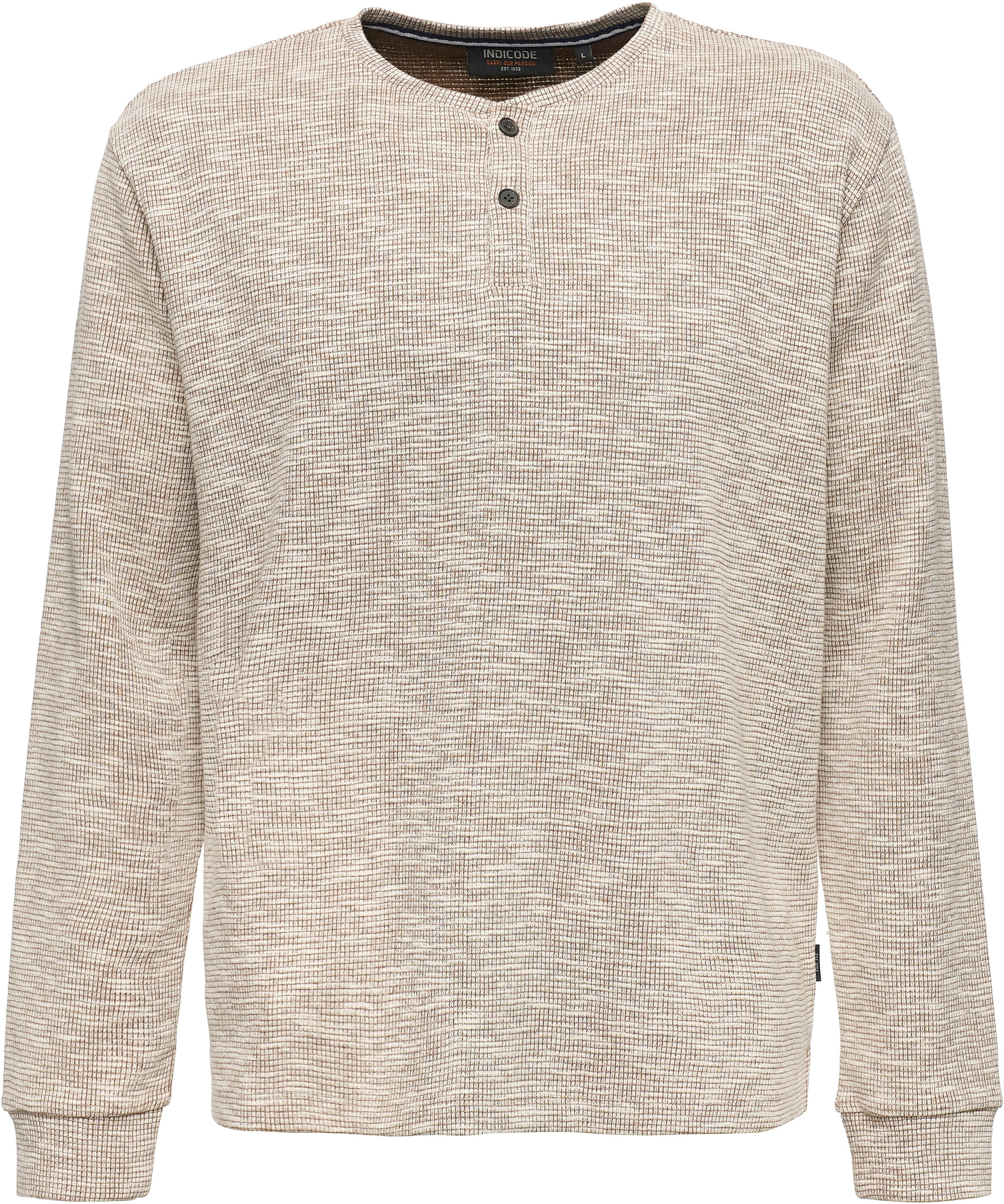 Indicode Langarmshirt »INVitus«