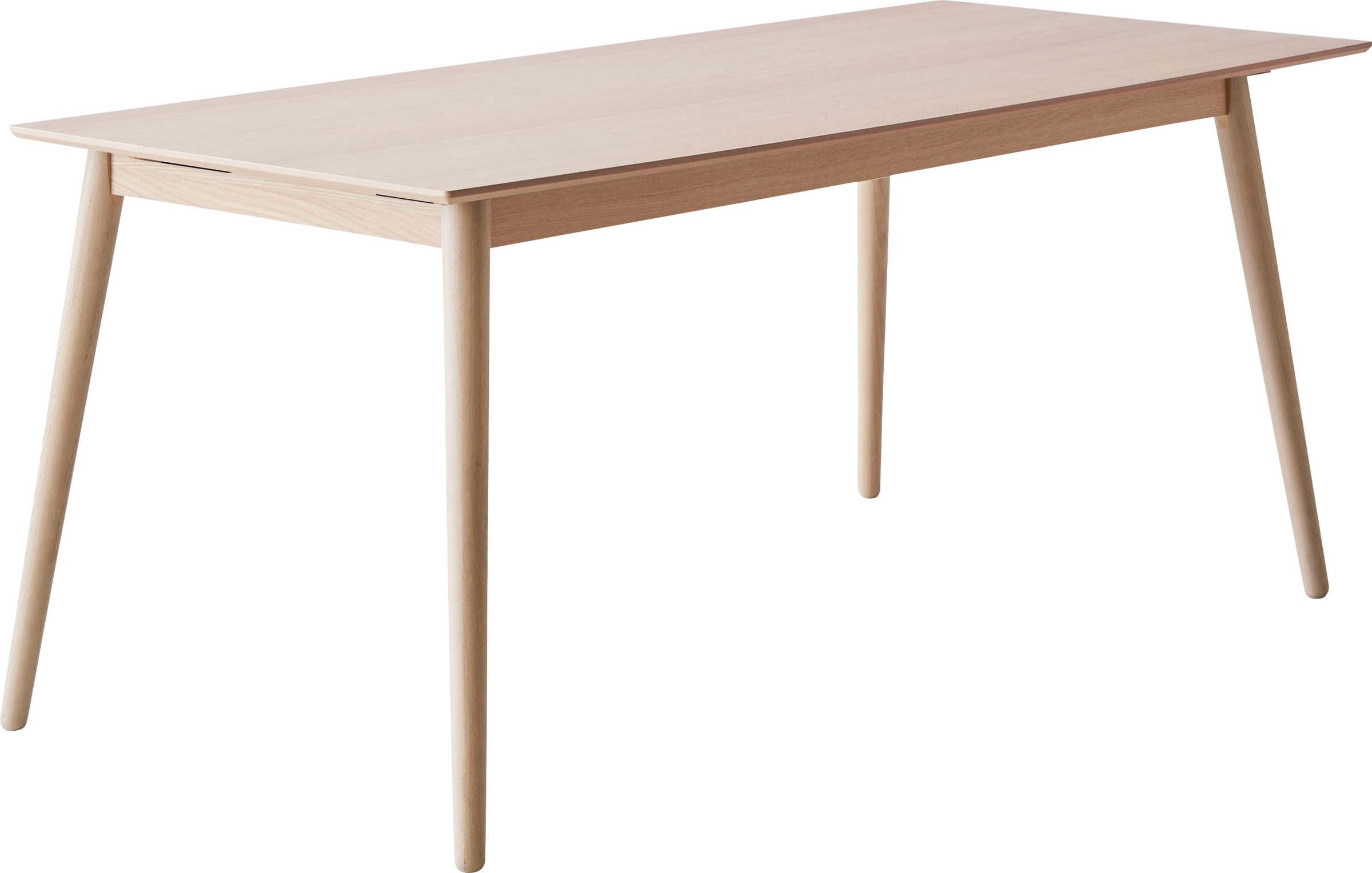 Hammel Furniture Esstisch "Meza Designtisch mit Auszugsfunktion und 2 Einlegeplatten", bootsförmige Tischplatte MDF, Eic