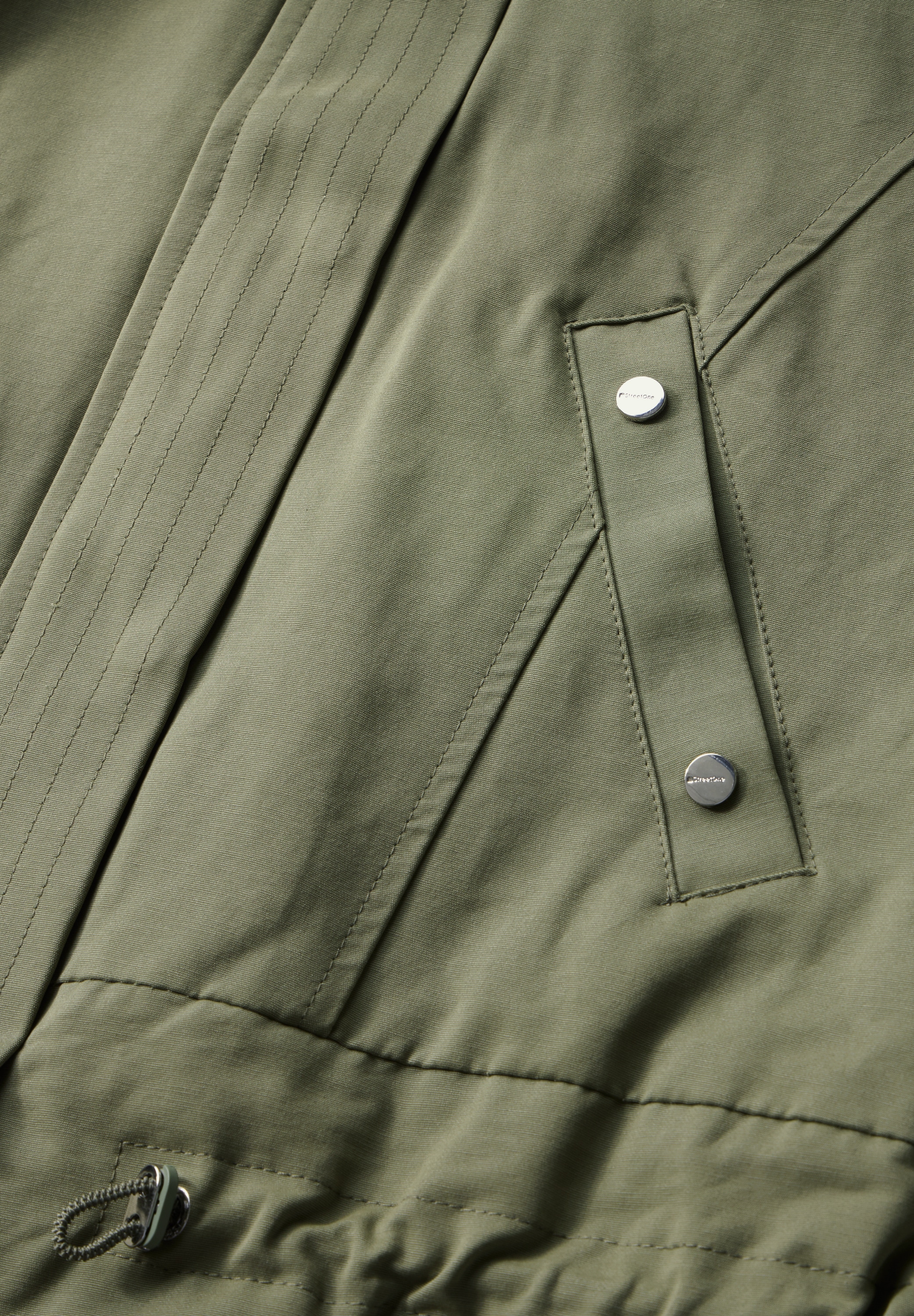 STREET ONE STUDIO Parka, mit Kapuze, mit Tunnelzug am Saum