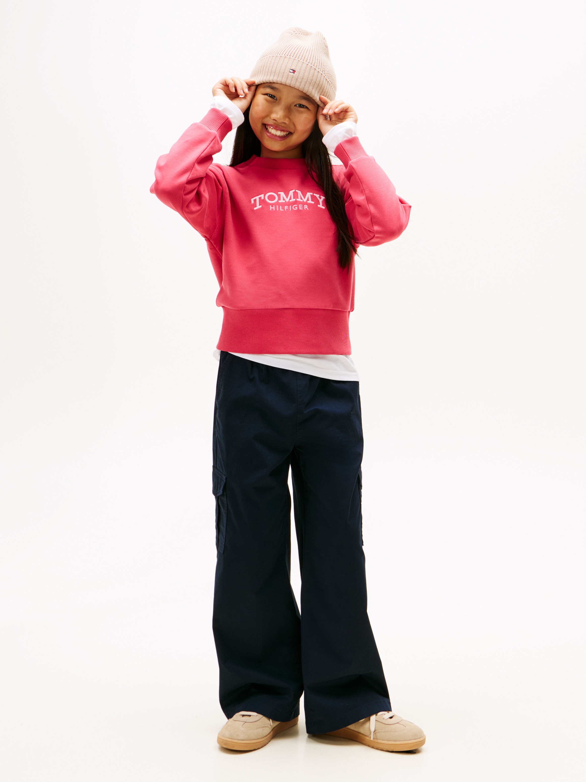 Thumbnail - Tommy Hilfiger Sweatshirt, Regular fit, für Kinder bis 16 Jahre