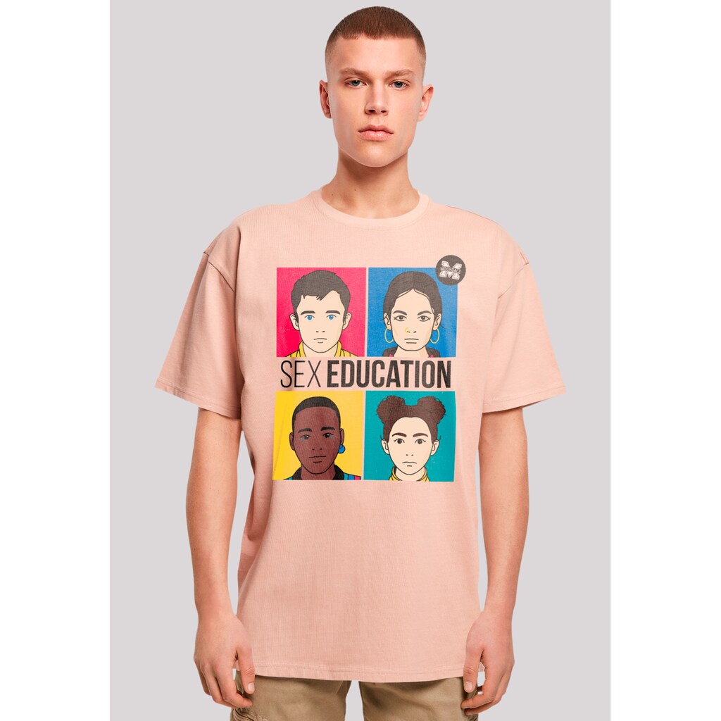 F4NT4STIC T-Shirt »Sex Education Teen Illustrated«