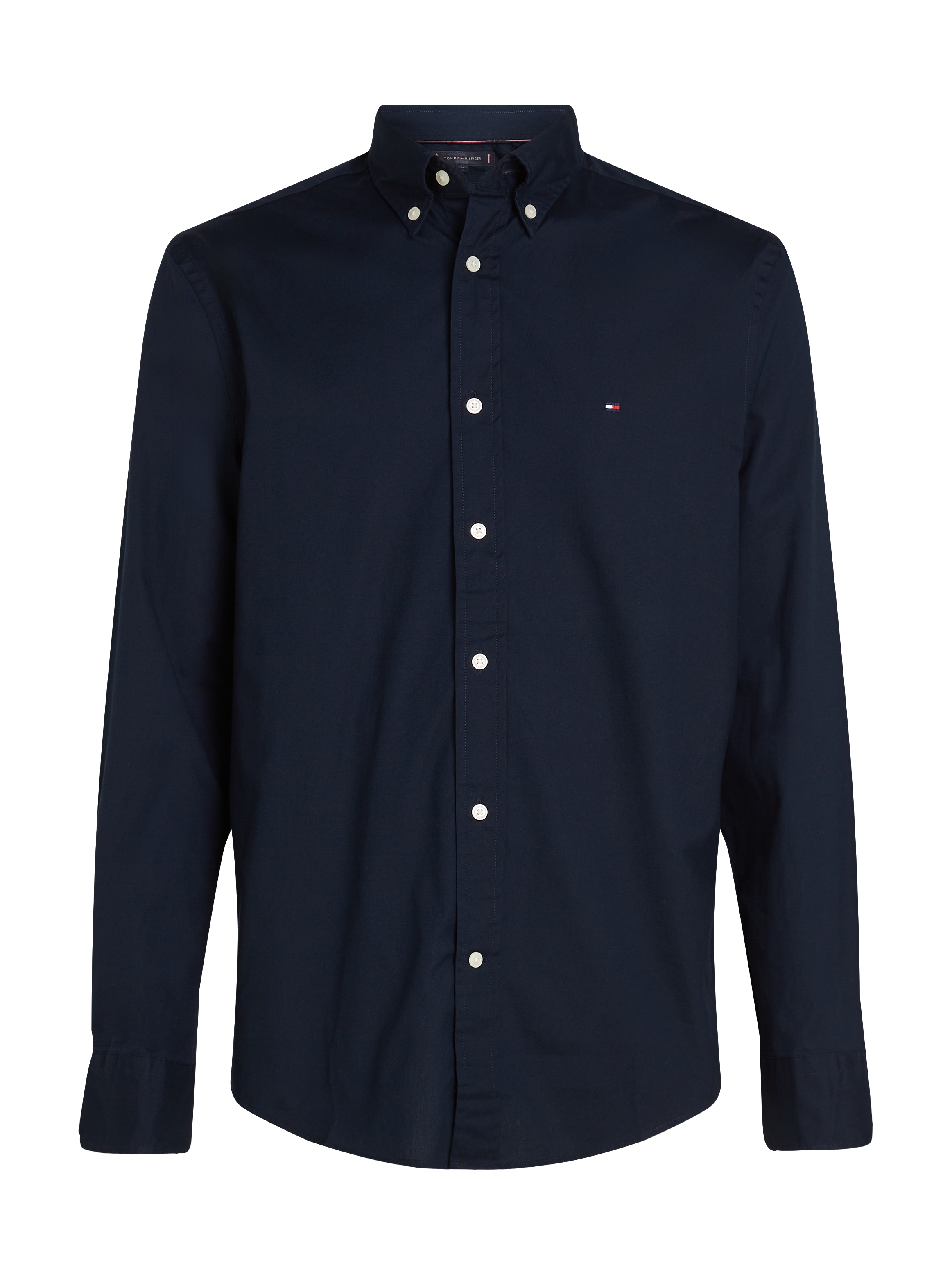 Tommy Hilfiger Langarmhemd "CORE FLEX POPLIN SOLID RF SHIRT" günstig online kaufen