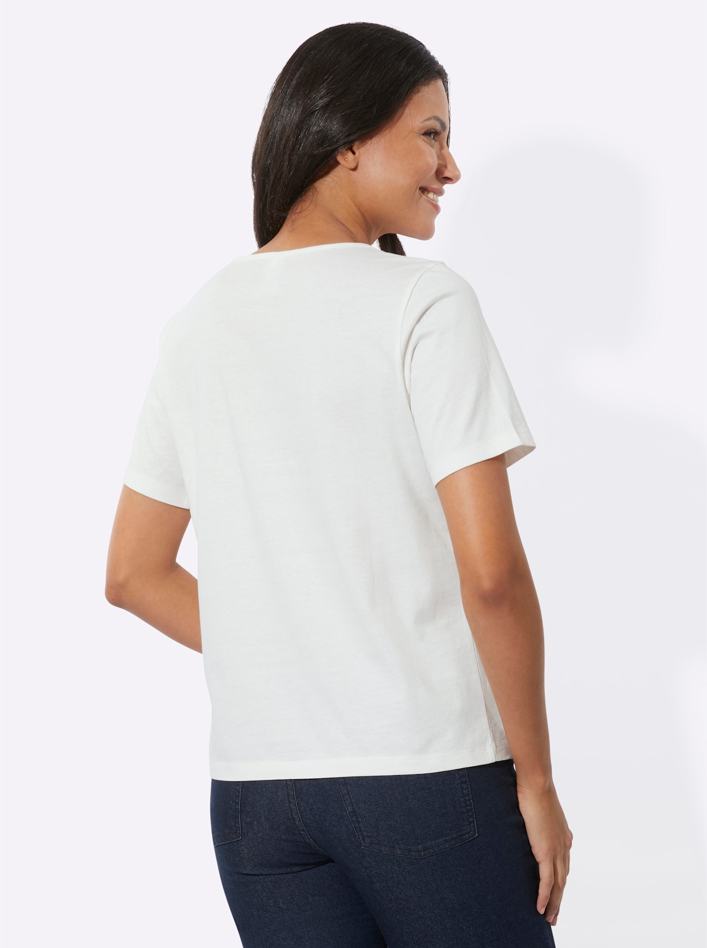 Thumbnail - Classic Basics Kurzarmshirt "Rundhals-Shirt", (1 tlg.)
