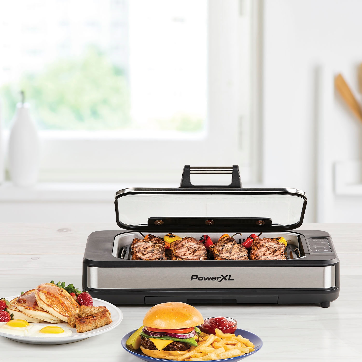 MediaShop Tischgrill »PowerXL Smokeless Grill Elite«, 1500 W