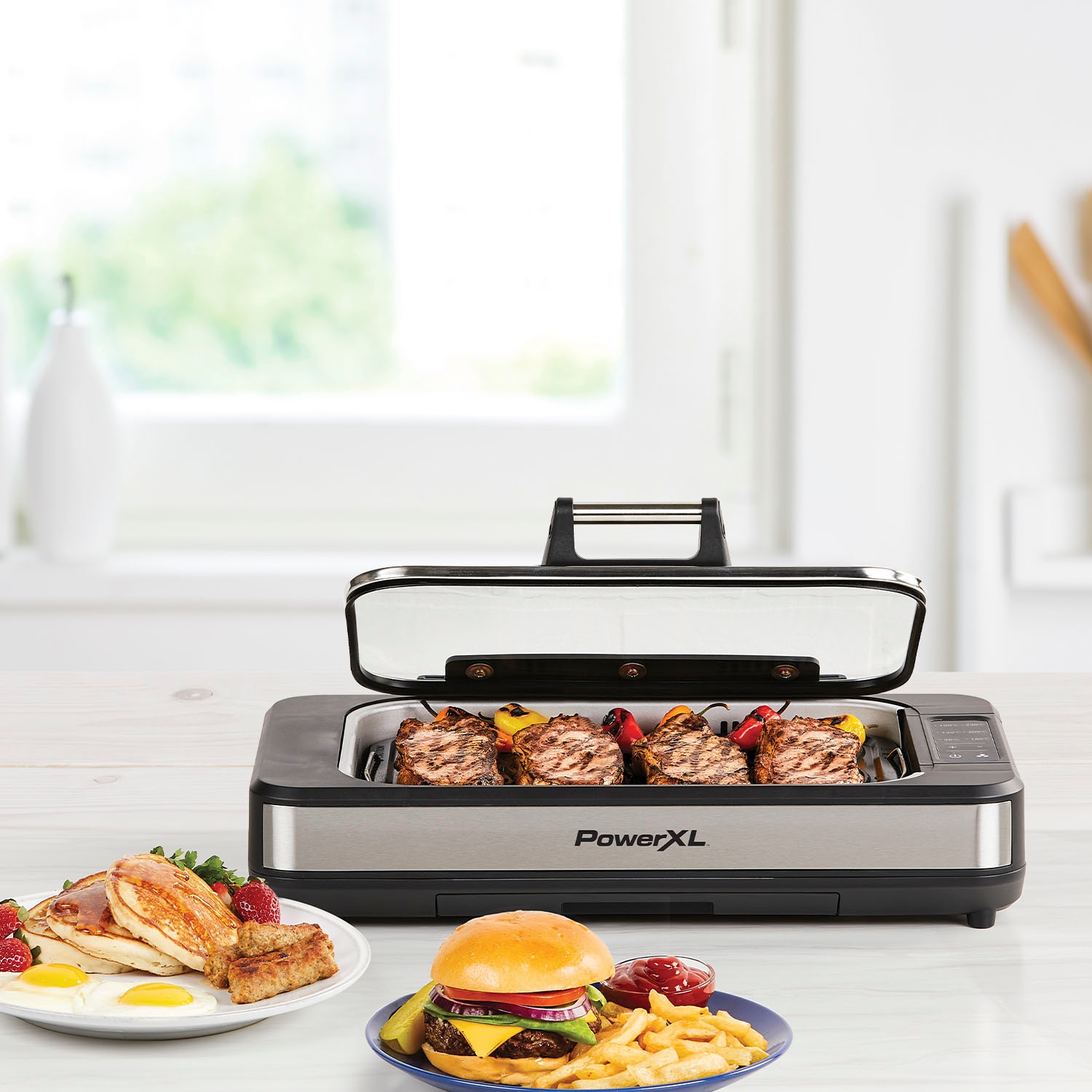 MediaShop Tischgrill "PowerXL Smokeless Grill Elite" 1500 W günstig online kaufen