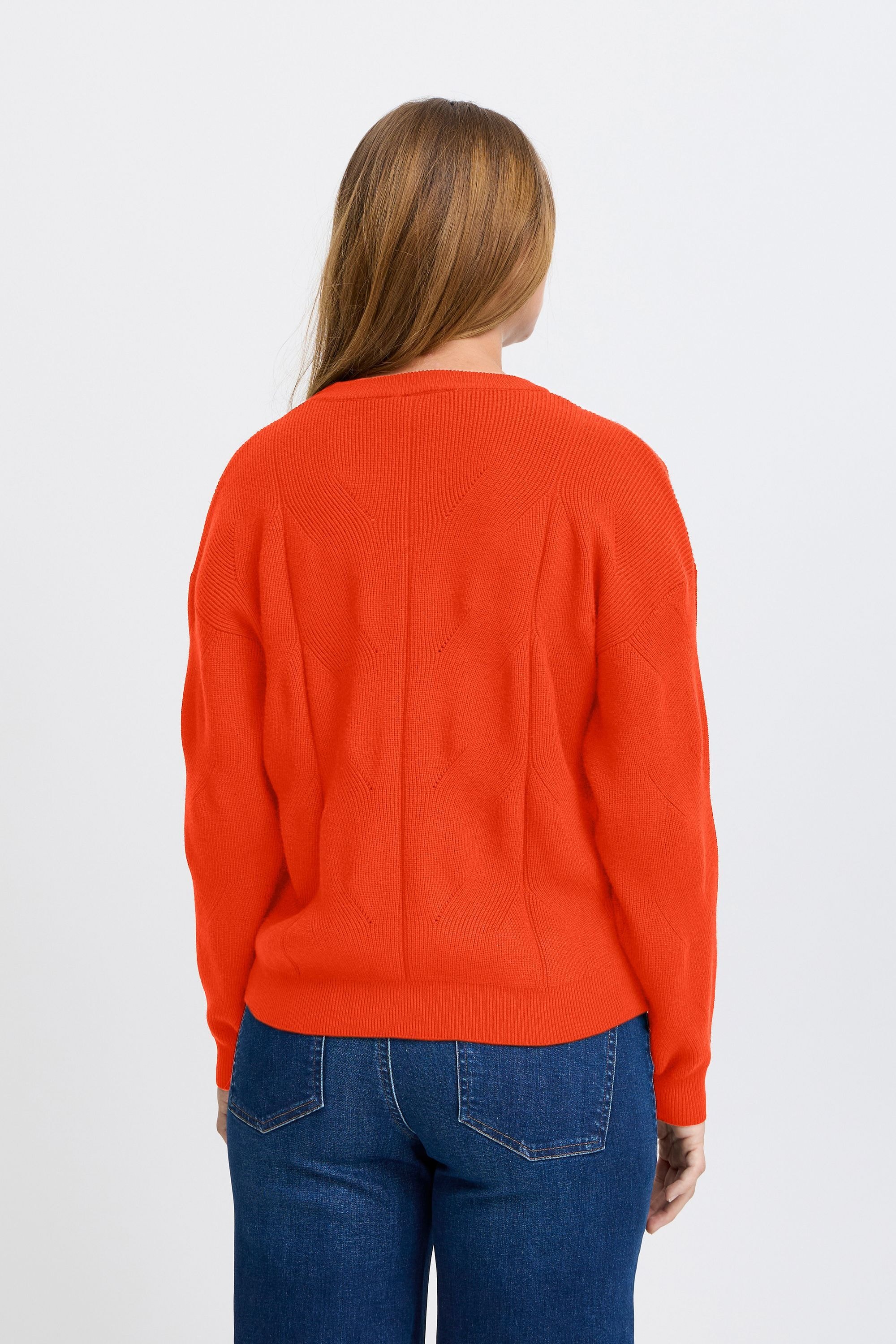 Ichi Strickfleece-Pullover »Strickpullover IHBoston«