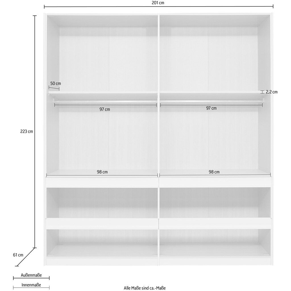 rauch Drehtürenschrank »Elmo«