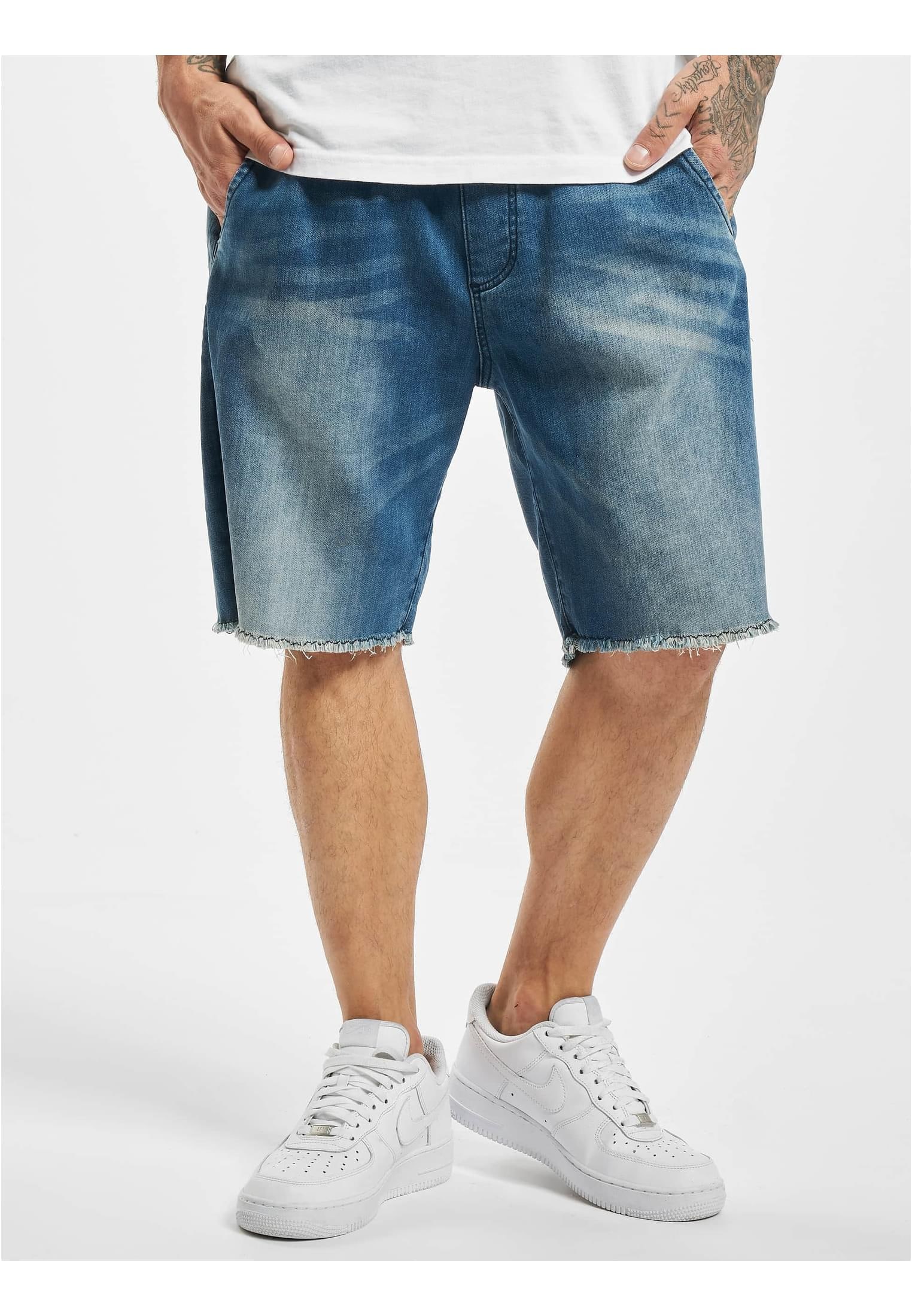 DEF Stoffhose "DEF Herren Jeanshorts Sleg Medium Denim", (1 tlg.) günstig online kaufen