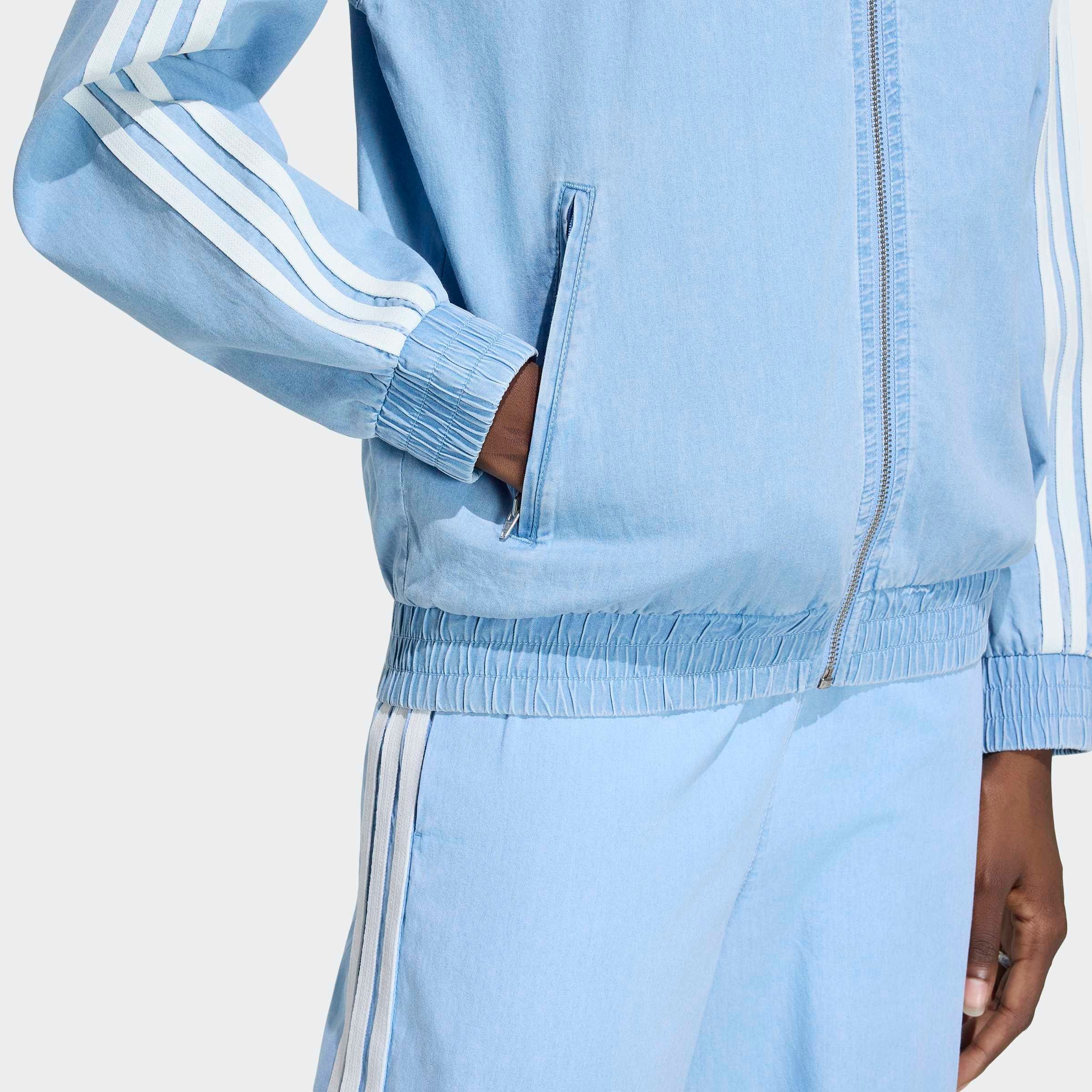 adidas Originals Outdoorjacke »DENIM FB TT« für Erwachsene, mit Reißverschluss, aus Baumwolle