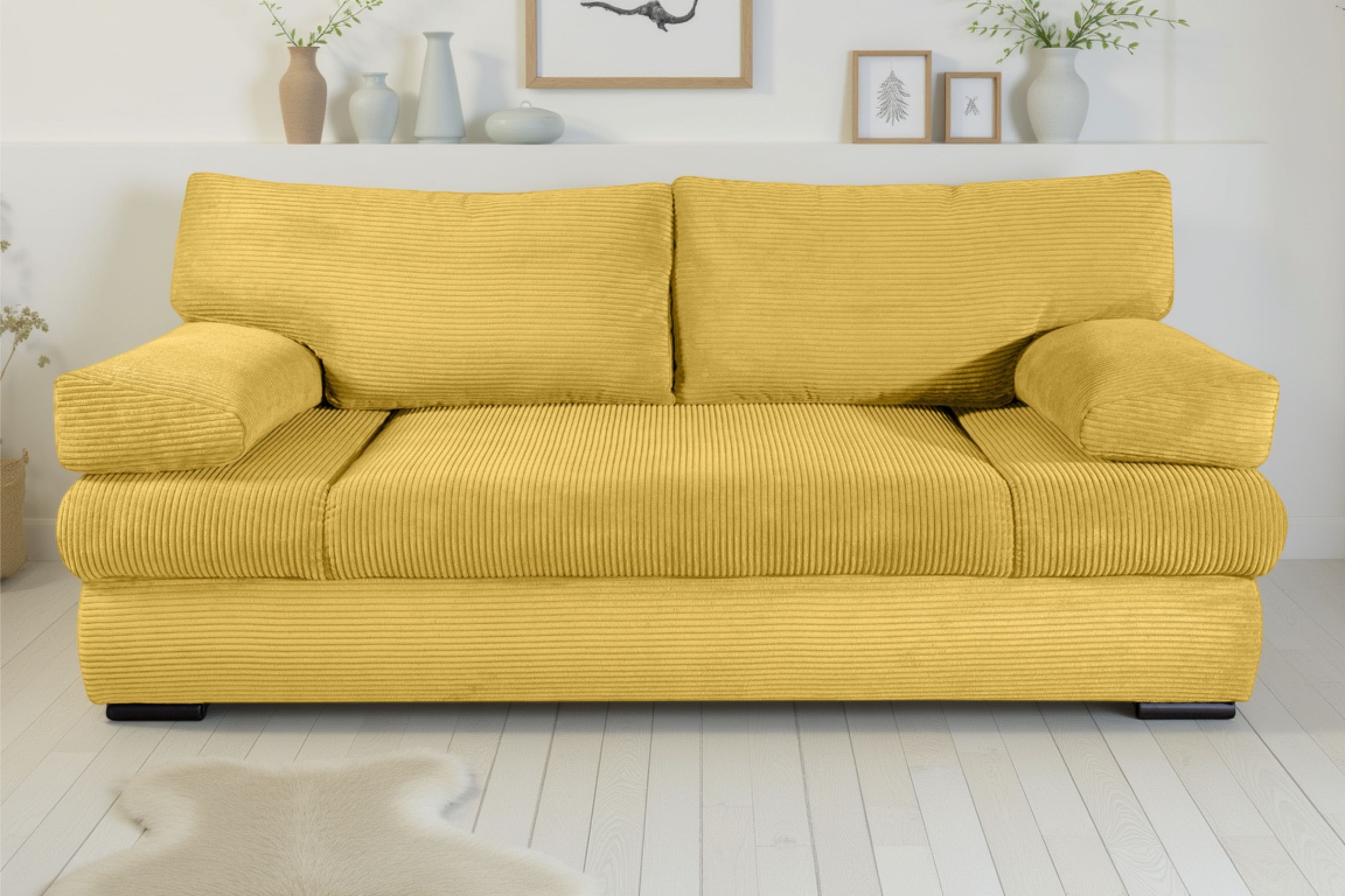 COLLECTION AB Schlafsofa "Tina Breite 200 cm, Liegefl. 146x200 cm" mit Bett günstig online kaufen