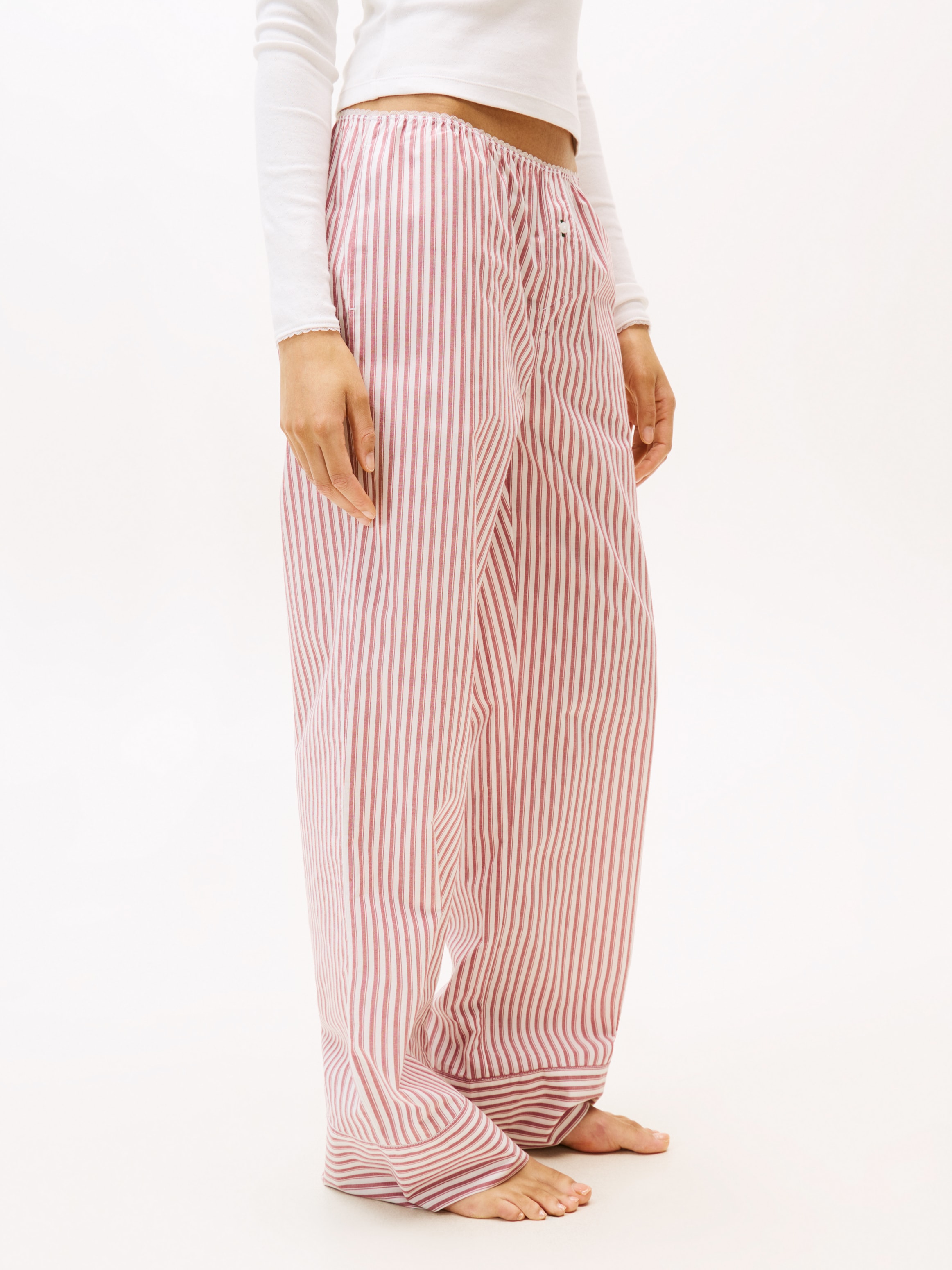 Tommy Hilfiger Underwear Pyjama »POINTELLE POPLIN«, 2 tlg.