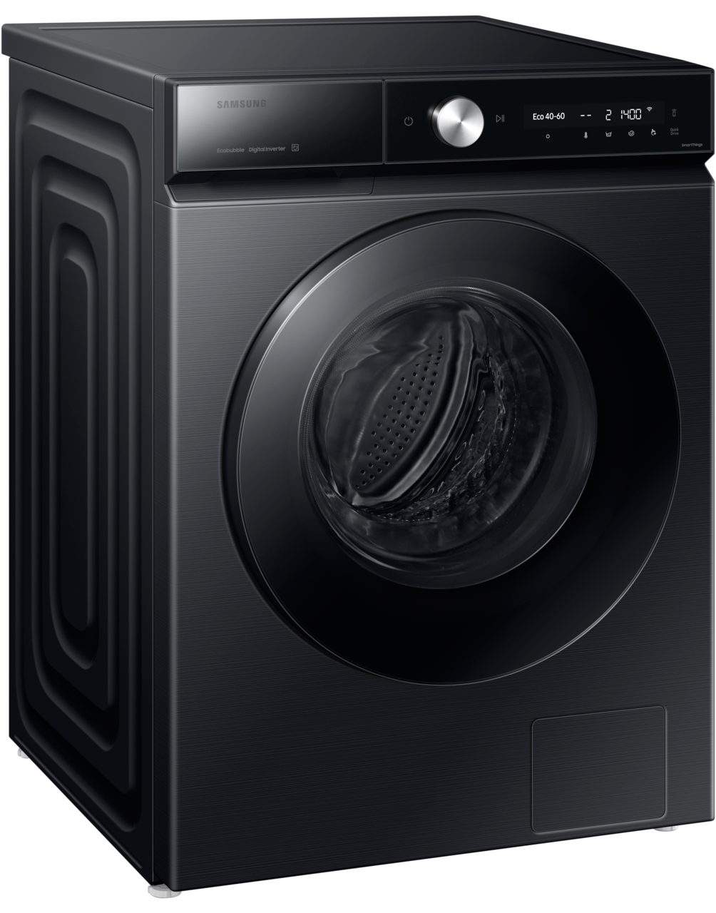 Samsung Nero Waschmaschine "Ww90db8u95gh", Energieeffizienz: A (A-G), Schwarz, B:60cm H:85cm T:60cm, Waschmaschinen, Quick Drive™ Option – Volle Waschle... - Image 2