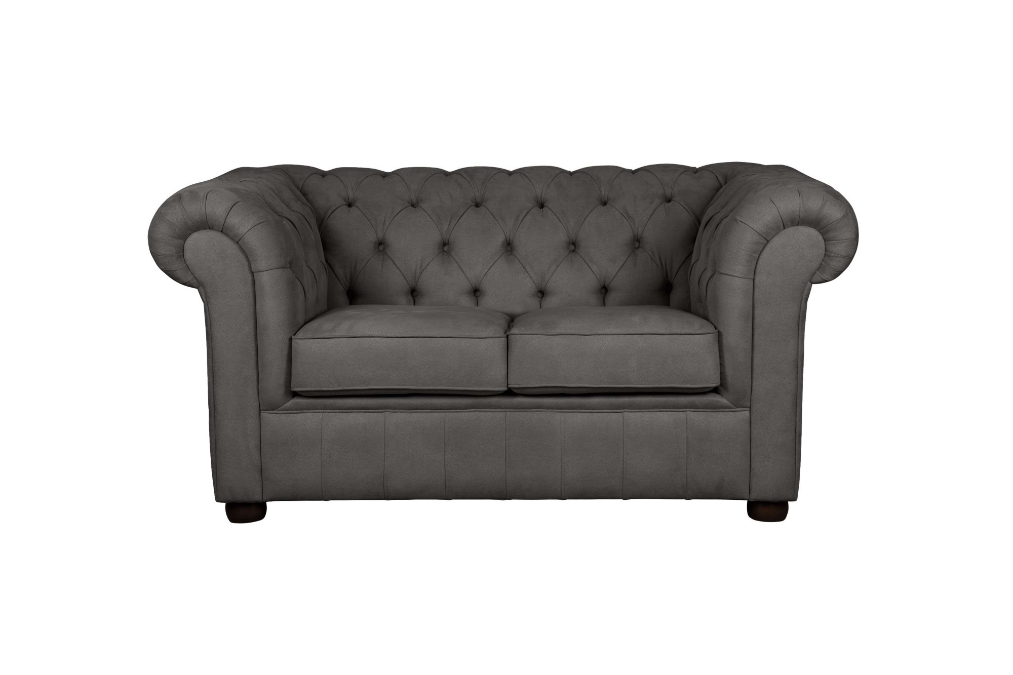 Home affaire 2-Sitzer "CHARENTE, Chesterfield-Sofa, Wellenfederung, Maße: B günstig online kaufen