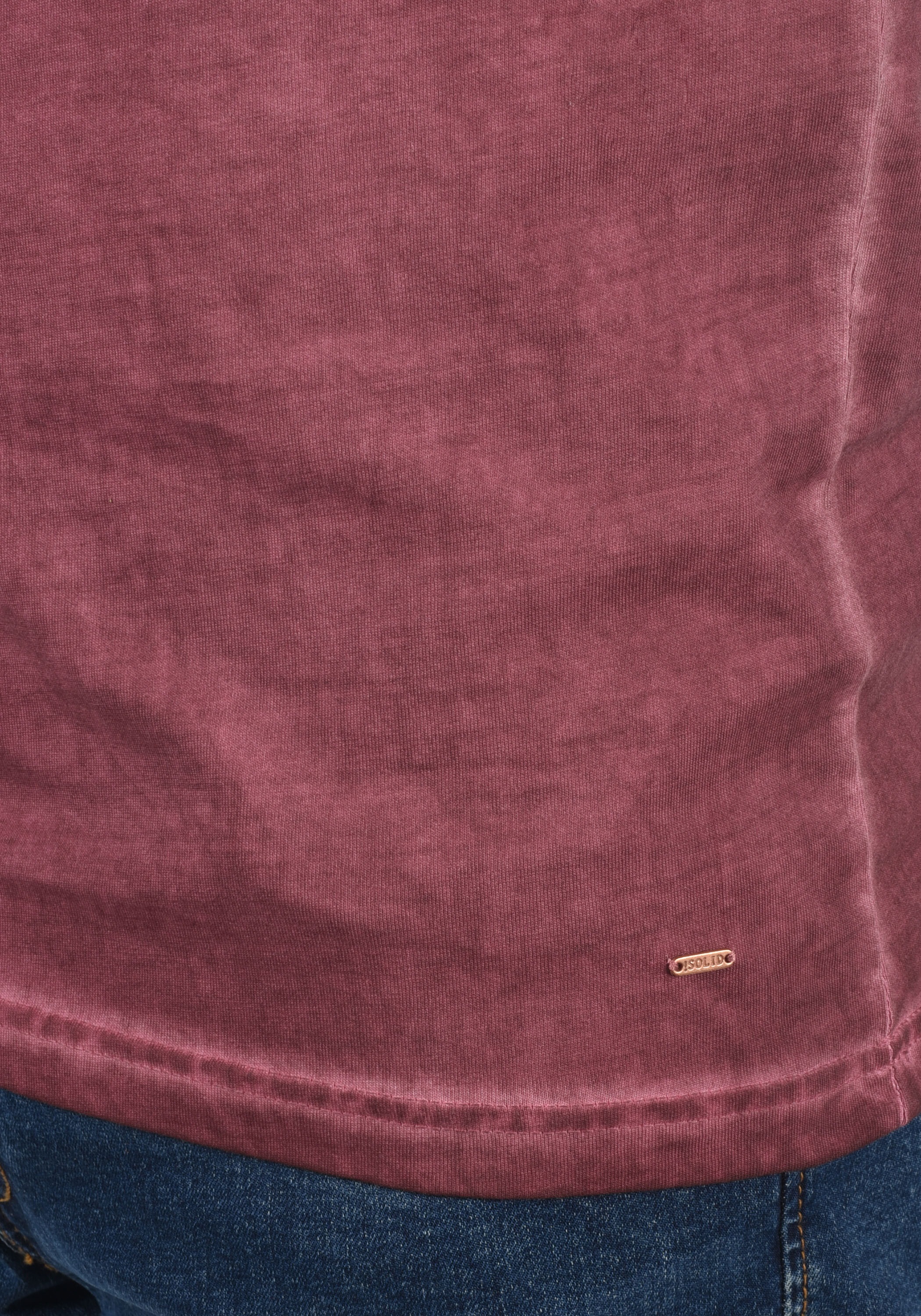 !Solid V-Shirt »V-Shirt SDTinox«