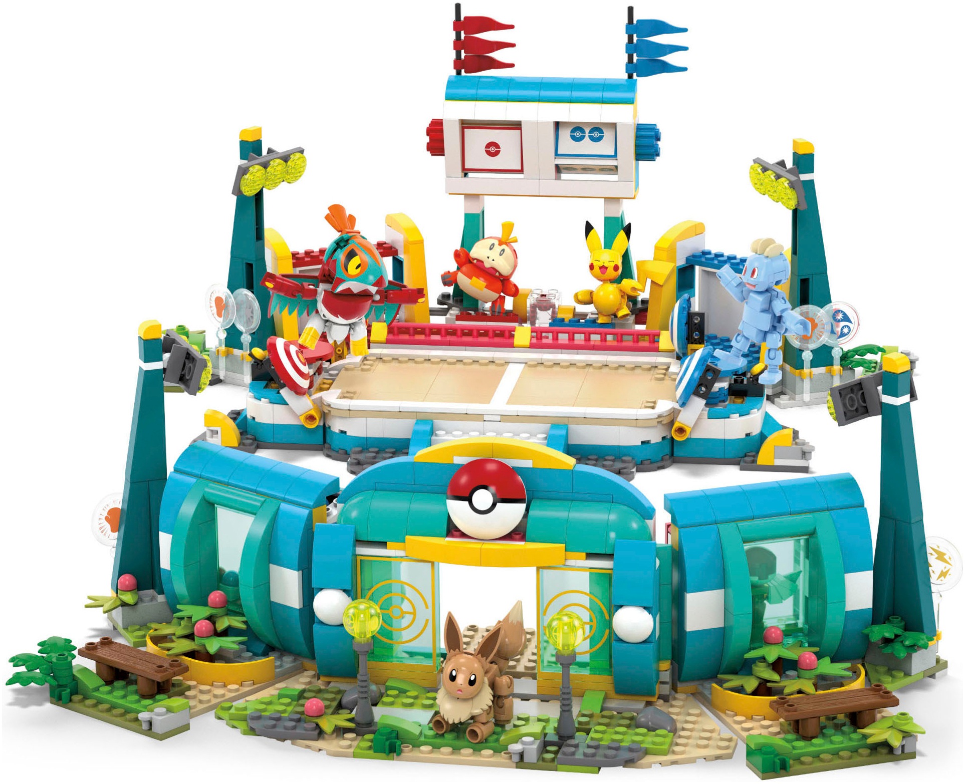 MEGA Konstruktions-Spielset »MEGA Pokémon Trainingsarena«