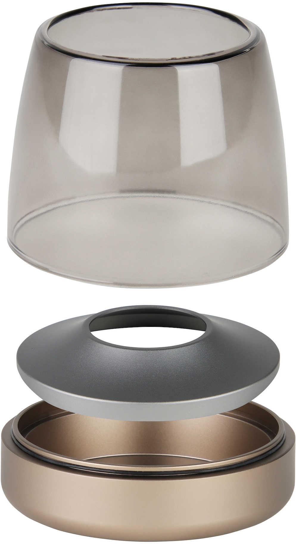 kooduu Dekolicht »Glow 10«, hochwertiges Aluminium Designer Windlicht