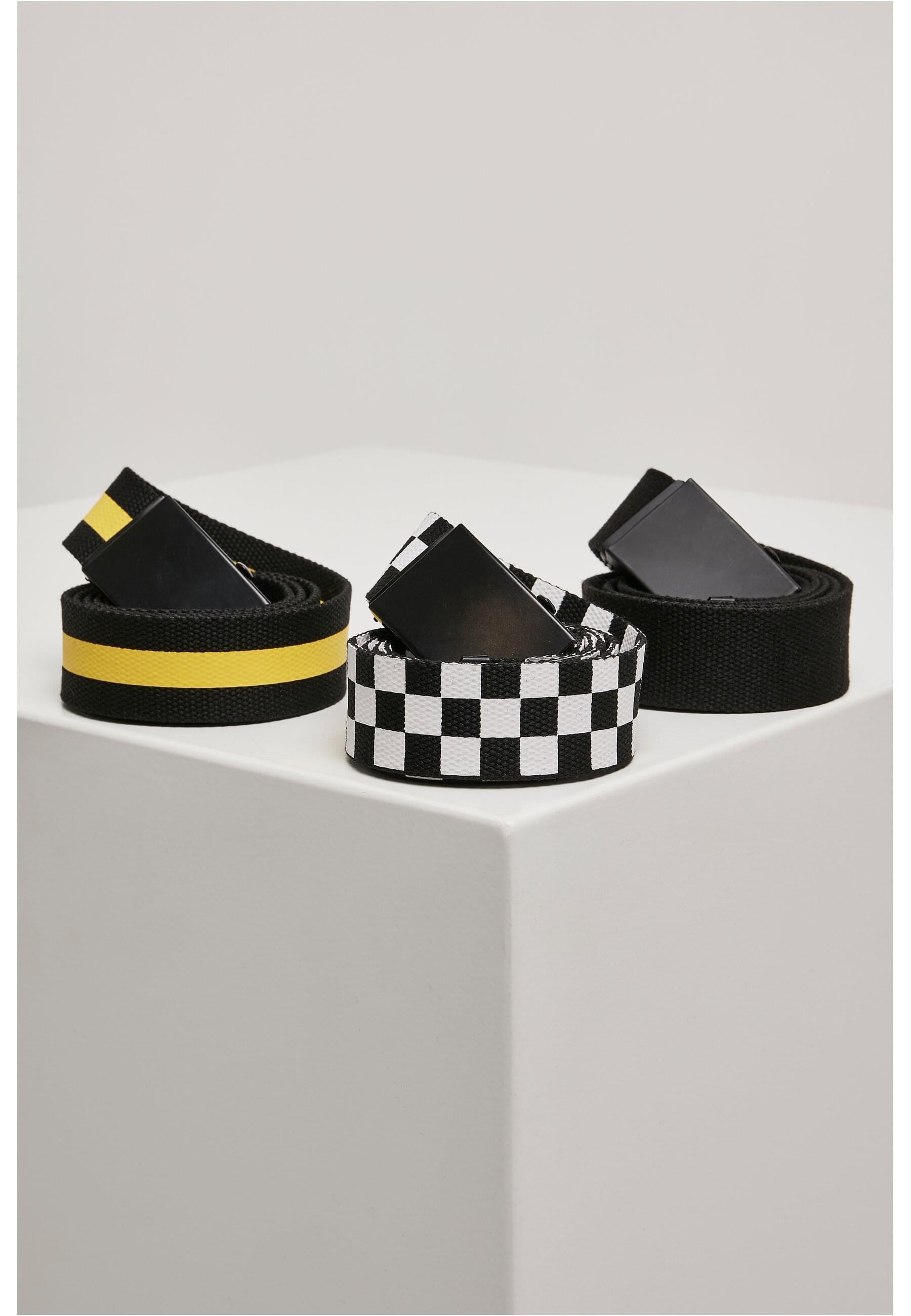 URBAN CLASSICS Hüftgürtel "Urban Classics Unisex Belts Trio"