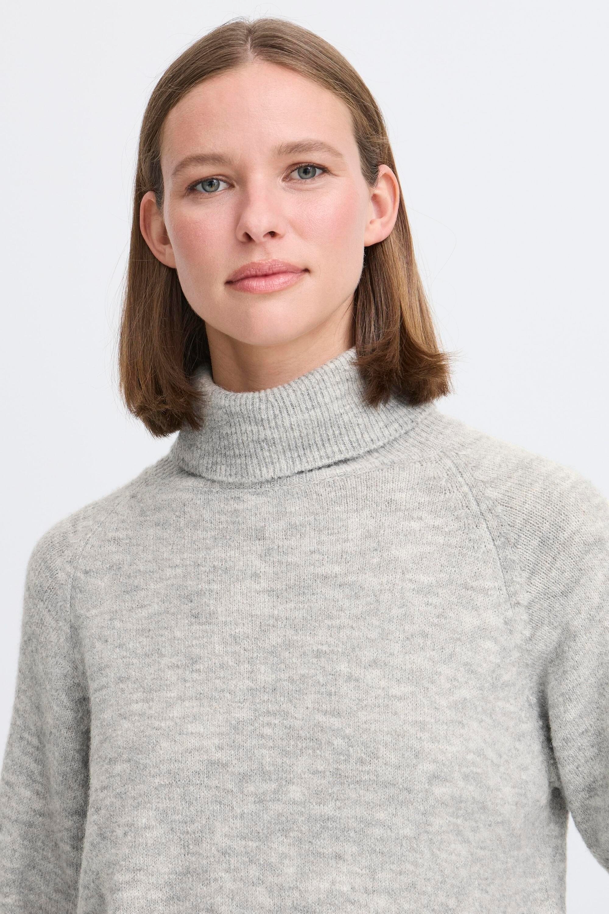 b.young Strickpullover »Damen Strickpullover langarm BYMONNA«