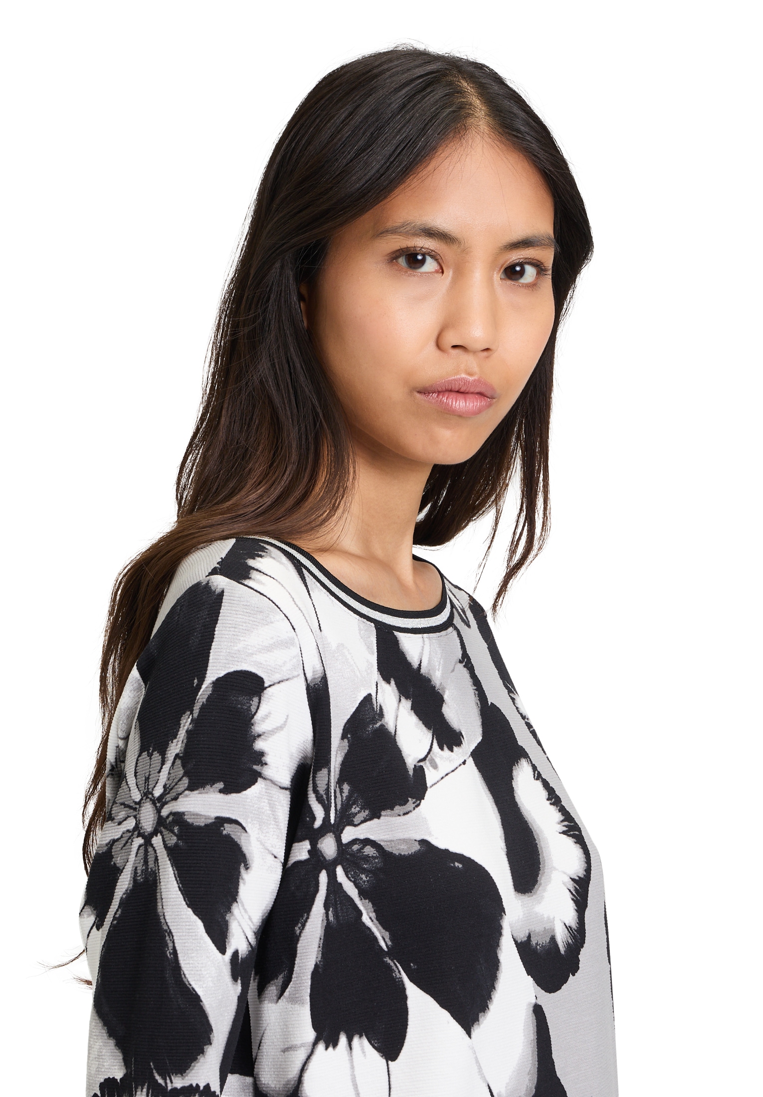 Betty Barclay Sweatshirt »Betty Barclay Damen Sweatshirt mit Rippenstruktur«, Material