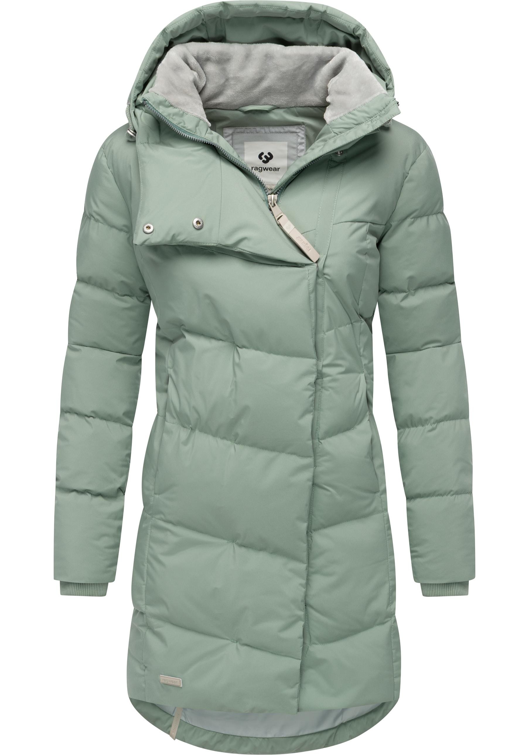 Ragwear Wintermantel »Pavla Soft YOUMODO«, Wasserdichter Steppmantel mit Fleecekragen