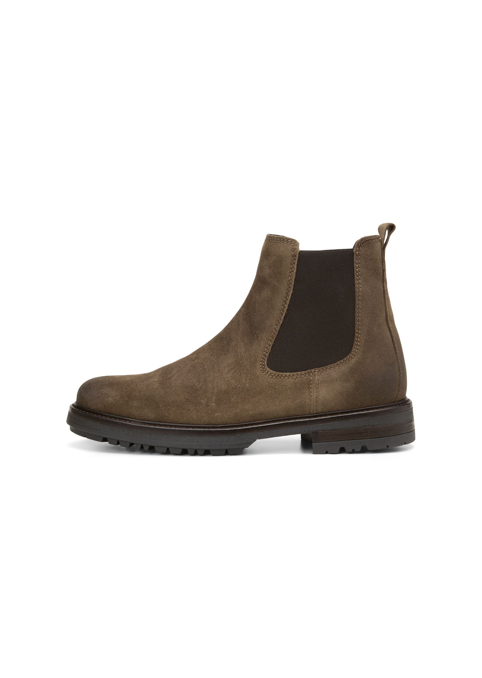 Marc O'Polo Chelseaboots »aus edlem Velours-Rindleder«