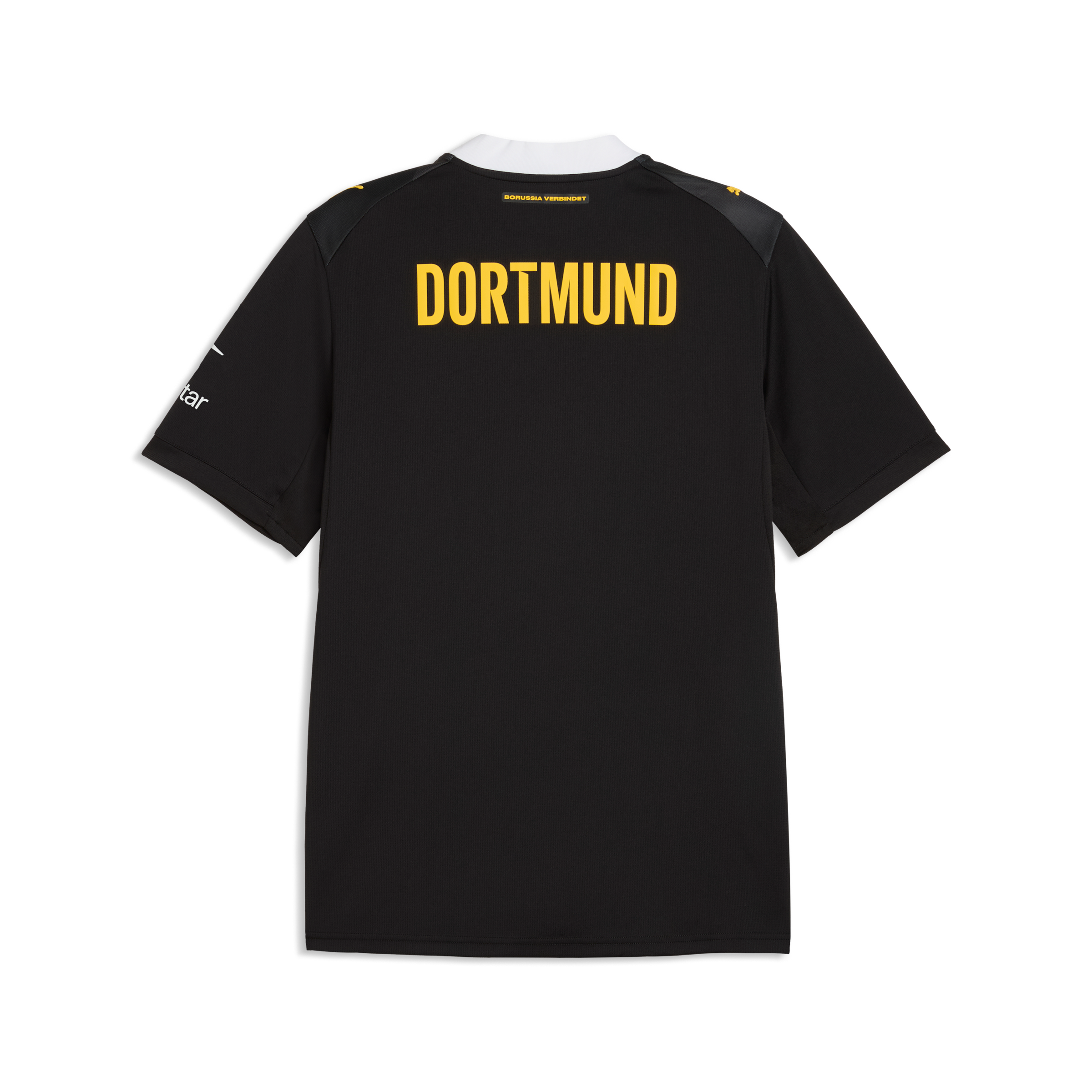 PUMA Fußballtrikot »BVB AWAY JERSEY REPLICA« für Erwachsene, mit Rundhalsausschnitt, Kurzarm, atmungsaktiv