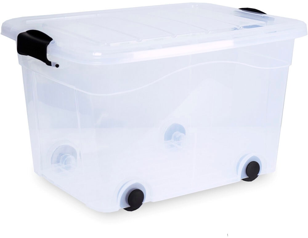 Siena Home Aufbewahrungsbox "Anzio" mit Rollen und Deckel, Kunststoff günstig online kaufen