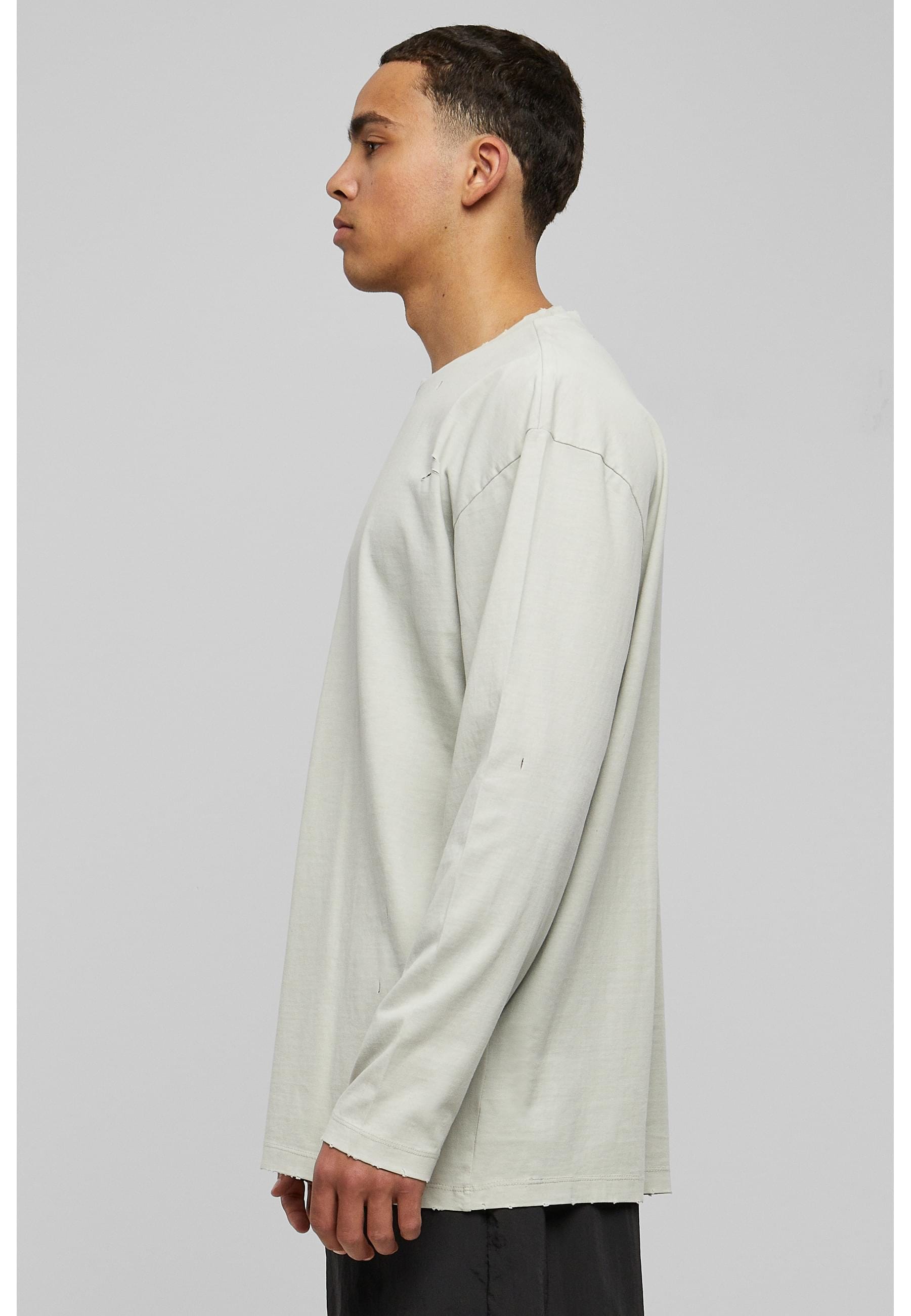 URBAN CLASSICS Longsleeve »Urban Classics Herren Oversized Distressed Longsleeve«, (1 tlg.)