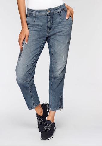 MAC Ankle-Jeans »Rich Cargo Denim«, Lässig in Cargo-Optik mit den typischen Taschen kaufen