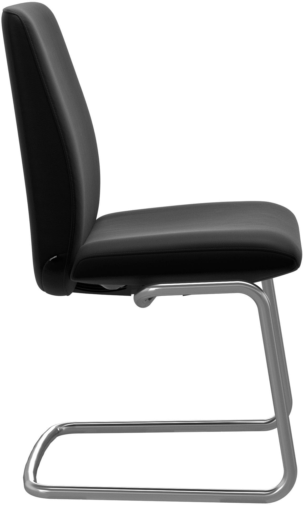 Stressless® Polsterstuhl »Laurel«, Leder PALOMA, Low Back, Größe L, mit Beinen aus Stahl in Schwarz matt
