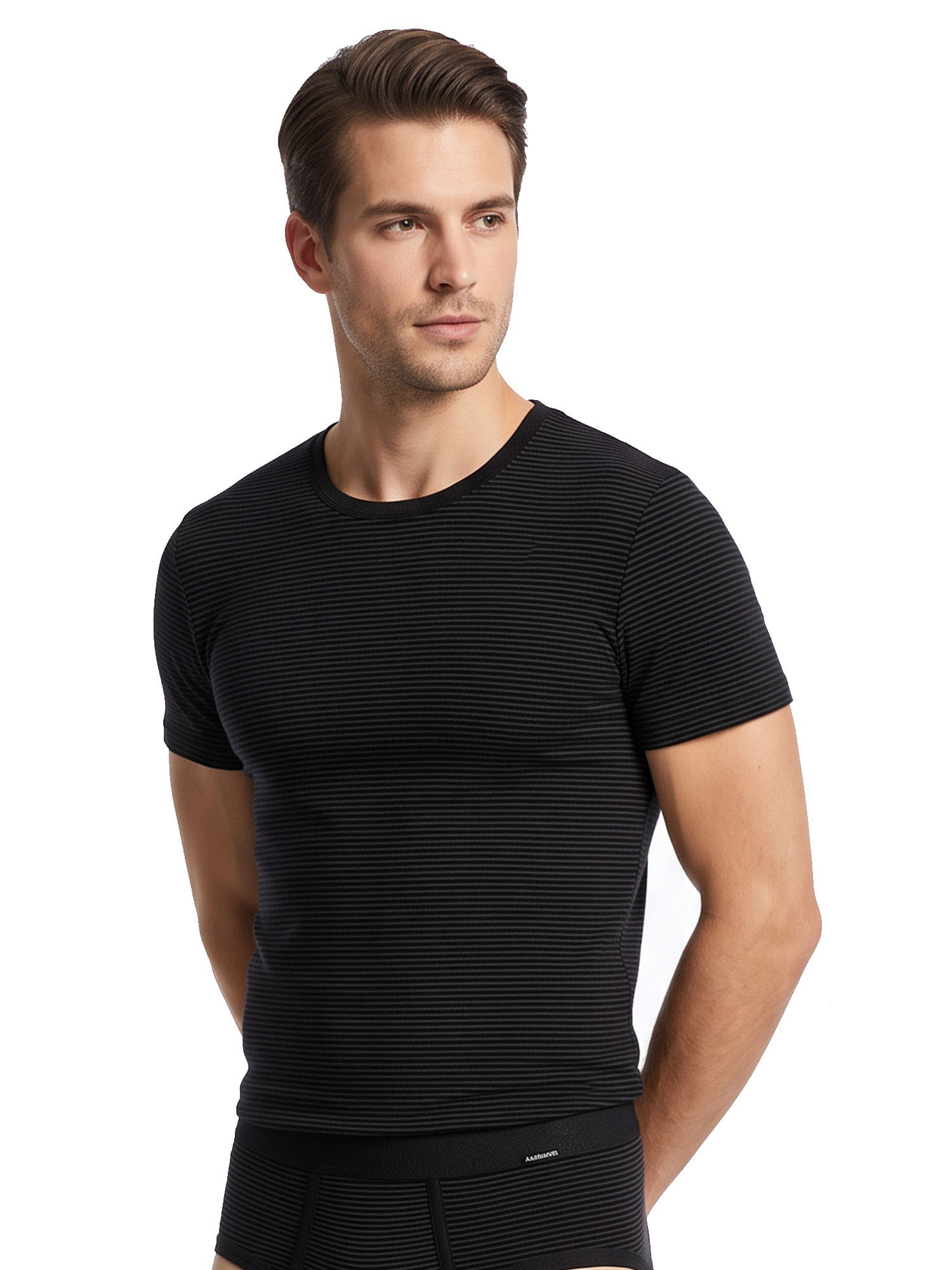 Ammann Unterhemd »3er Pack Shirt 1/2 Arm Day Classic / Jeans Feinripp«