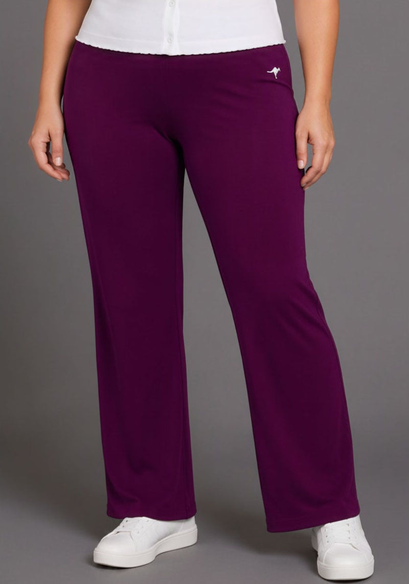 KangaROOS Jazzpants  mit Logodruck, in elastischer Jersey-Qualität