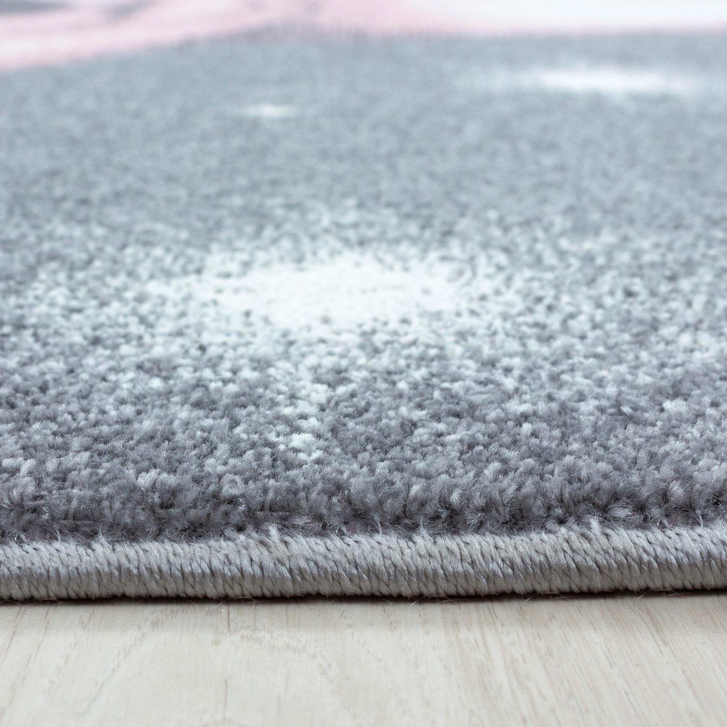 Ayyildiz Teppiche Kinderteppich »Bambi 810«, rechteckig, 11 mm Höhe, Eisbär Motiv, Kurzflor