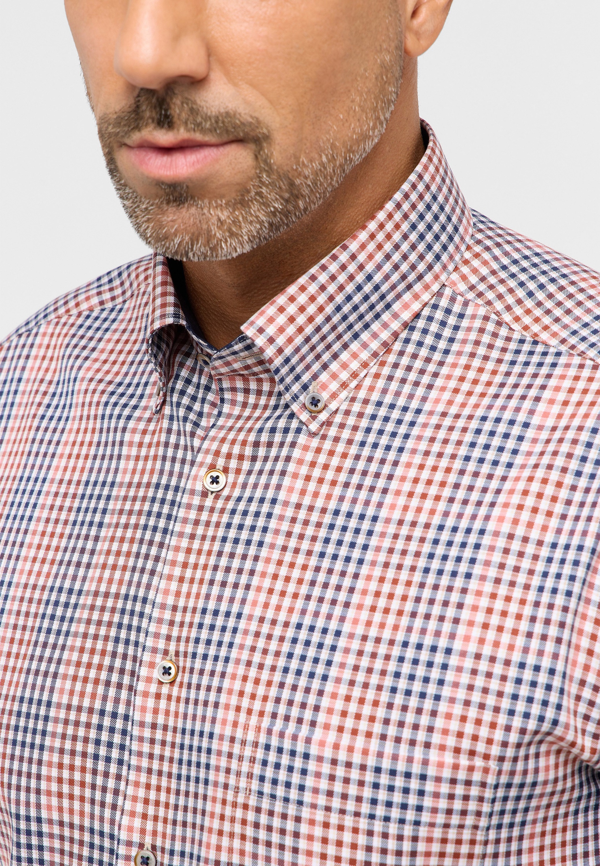Eterna Langarmhemd »MODERN FIT«, NON IRON (bügelfrei)