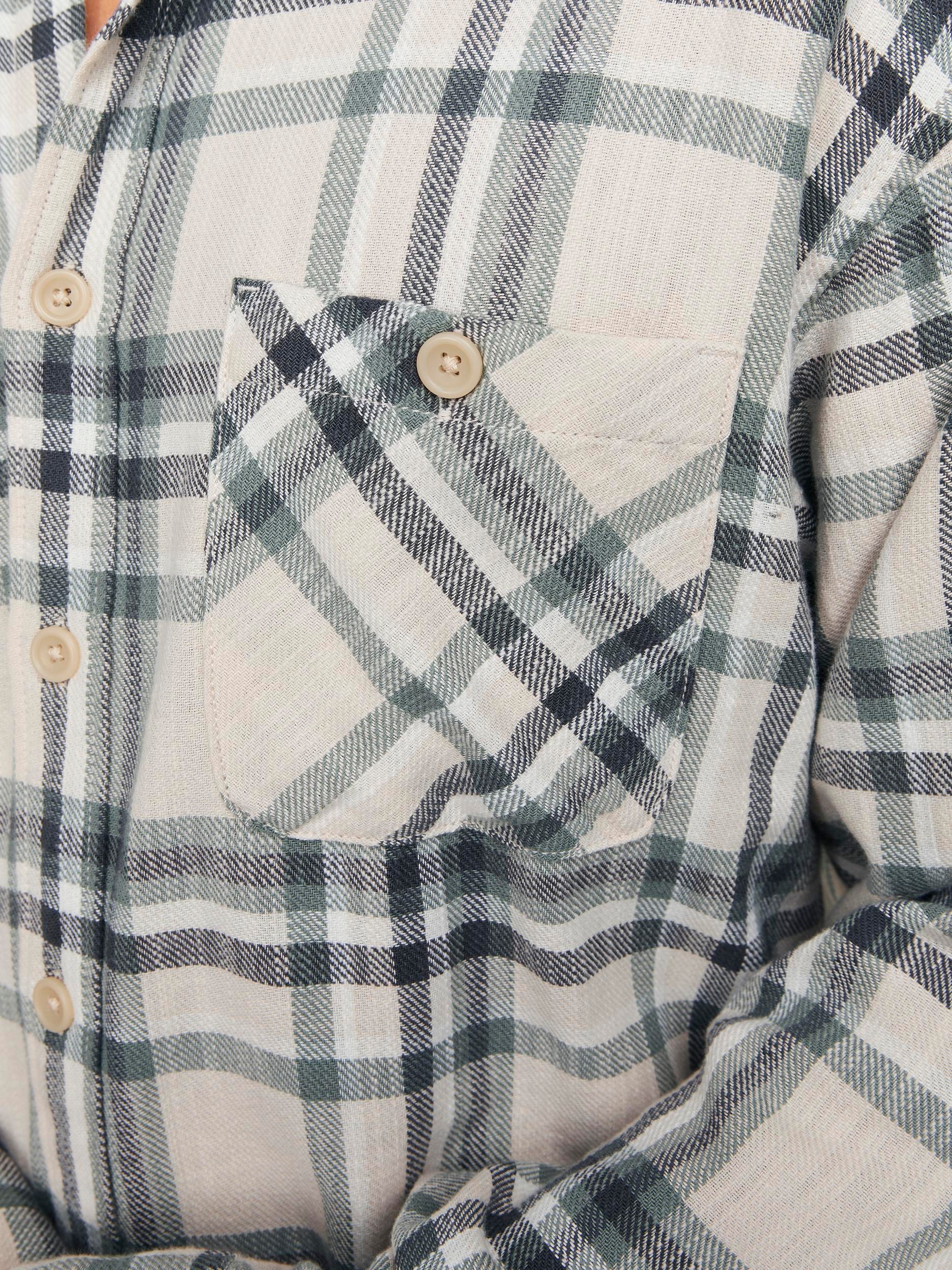 Jack & Jones Langarmhemd »JJEMICHAEL OVERSHIRT LS SN«