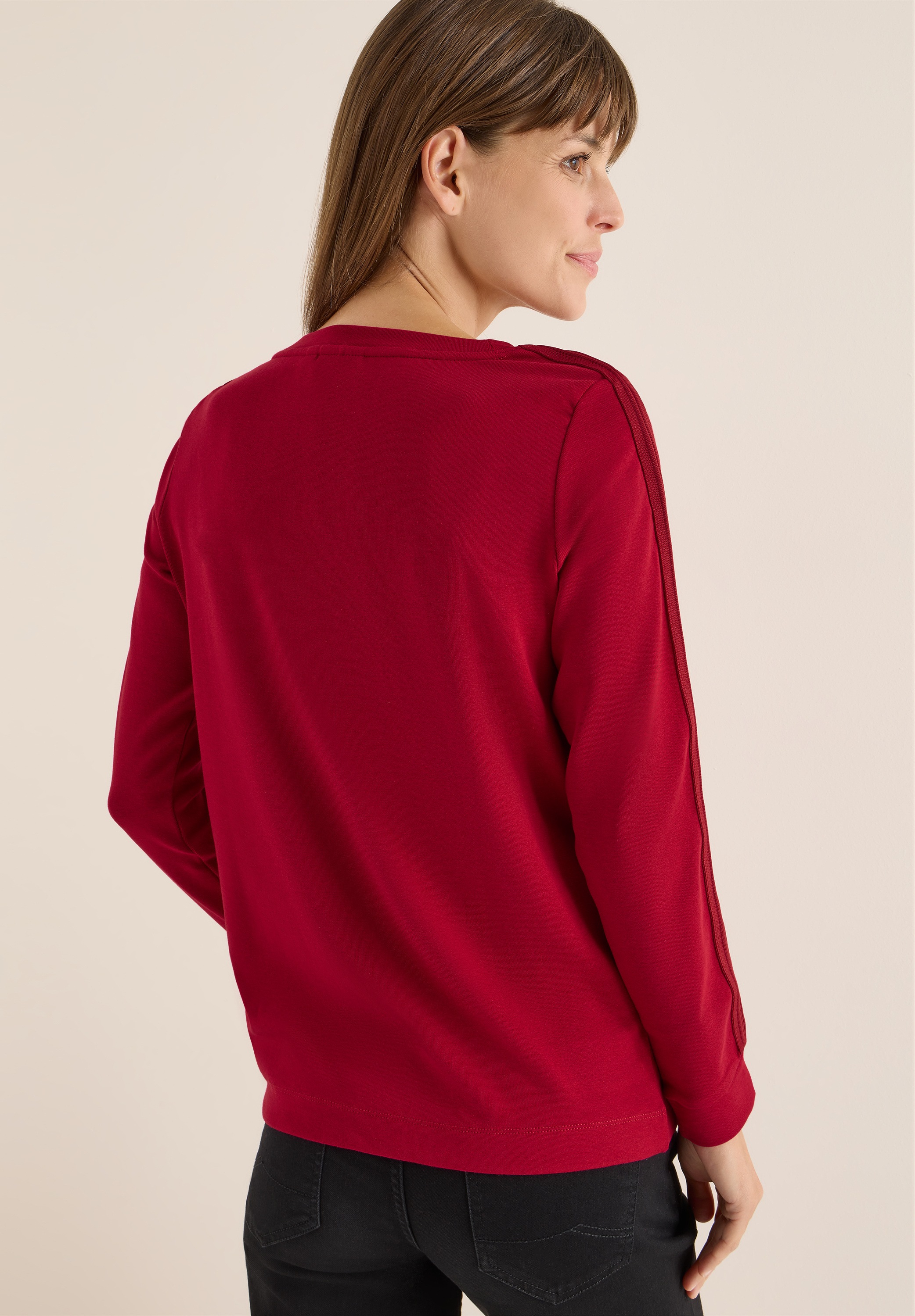 Thumbnail - Cecil Langarmshirt mit Gallonstreifen