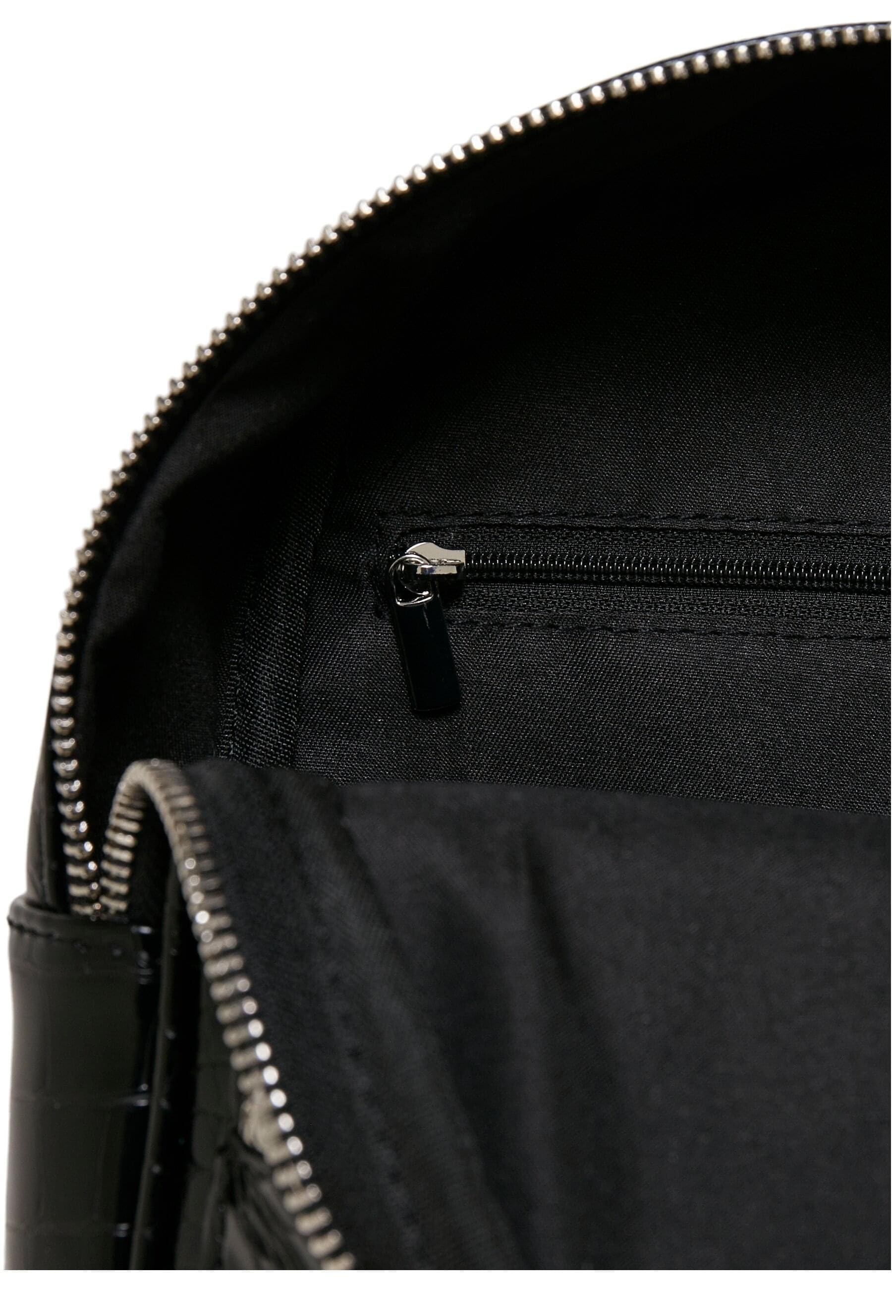URBAN CLASSICS Rucksack »Urban Classics Unisex Croco Synthetic Leather Backpack«