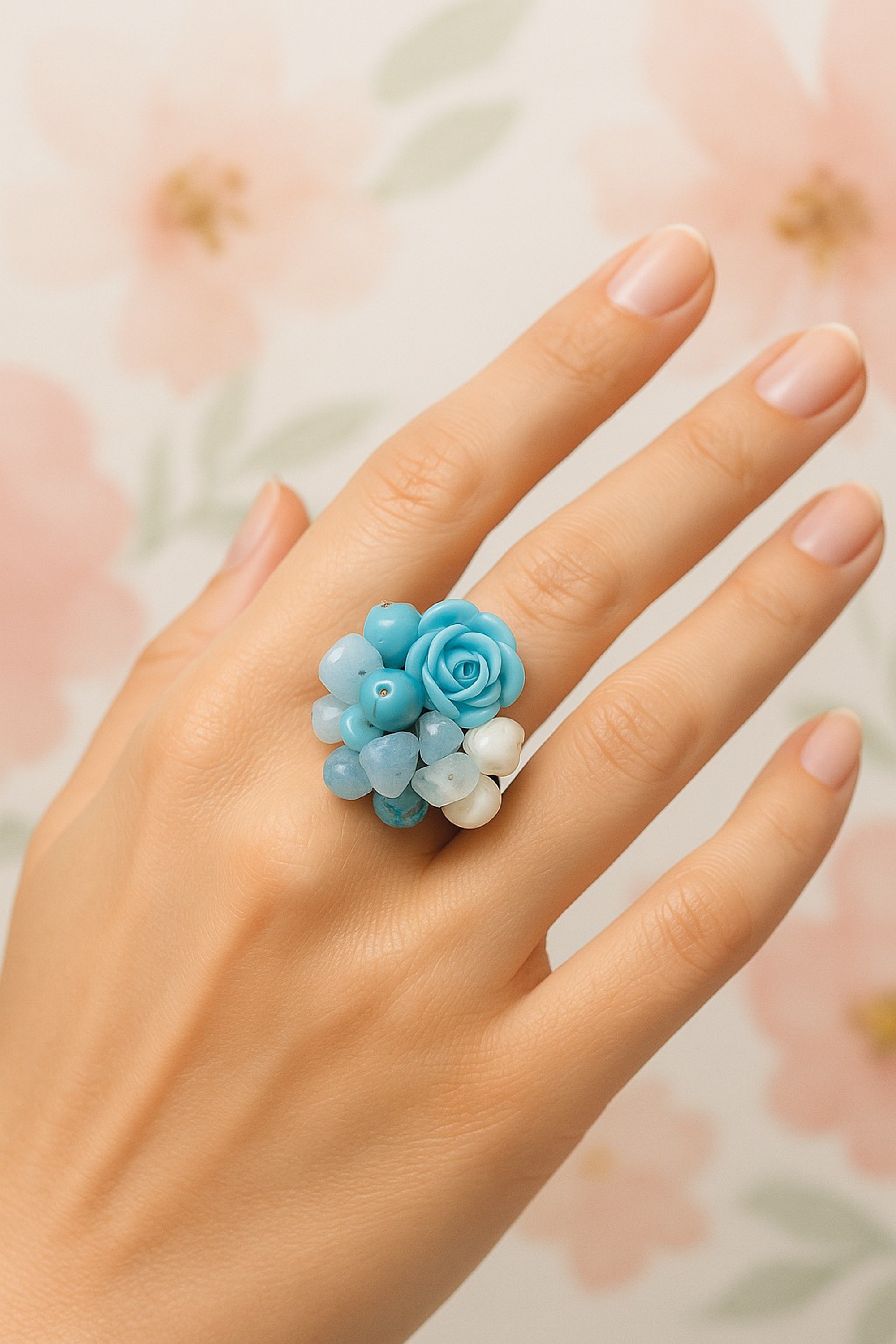 Collezione Alessandro Rosalia Ring Blue 3