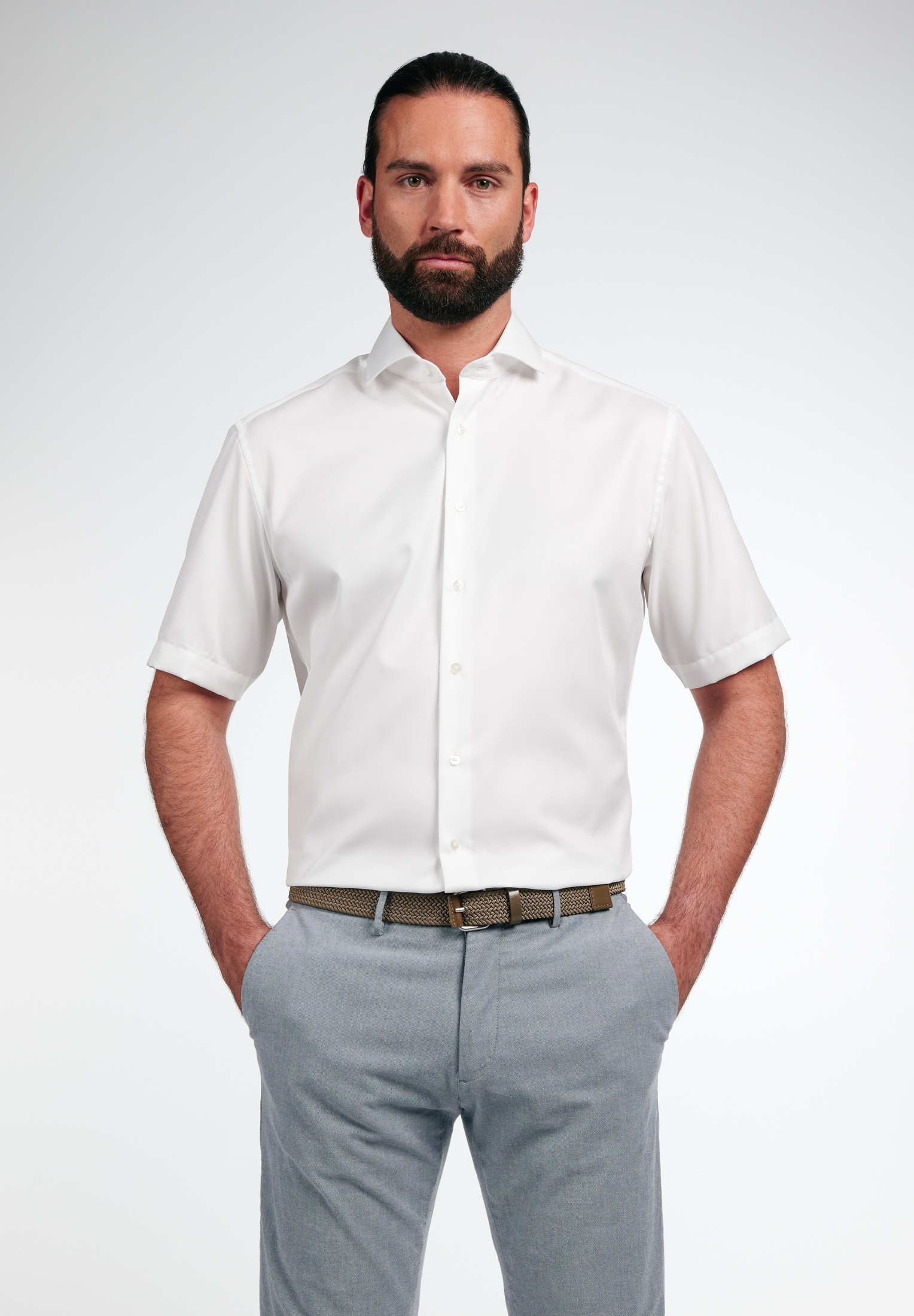 Eterna Kurzarmhemd "MODERN FIT" günstig online kaufen