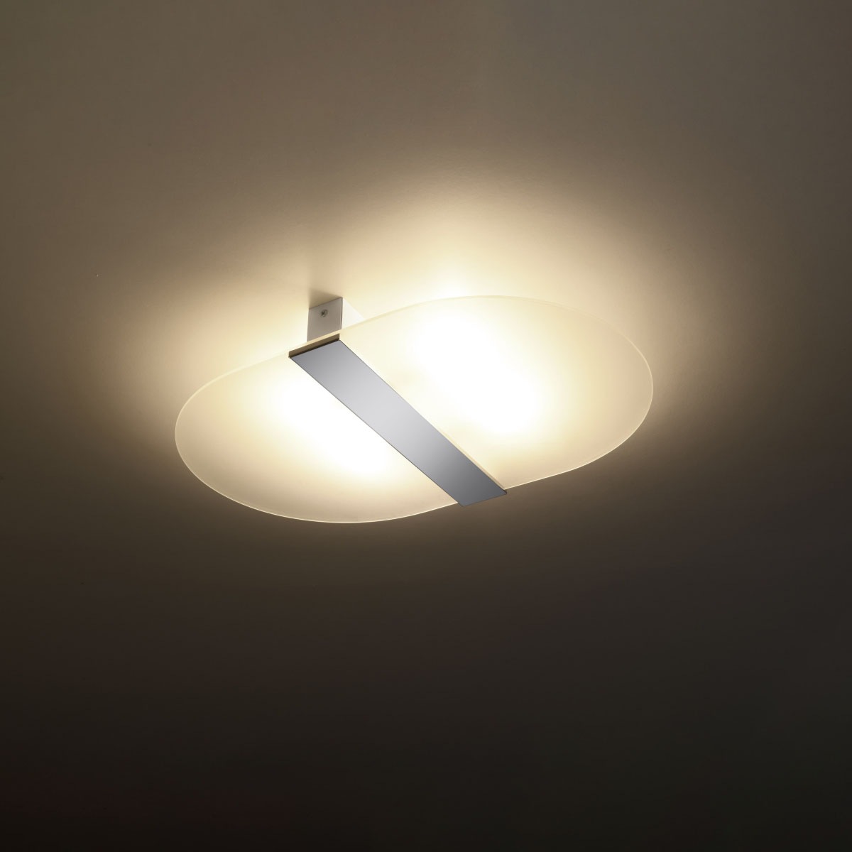 SOLLUX lighting Deckenleuchte »SALIA«, 2 flammig, Leuchtmittel G9 | ohne Leuchtmittel, Verteiltes Licht