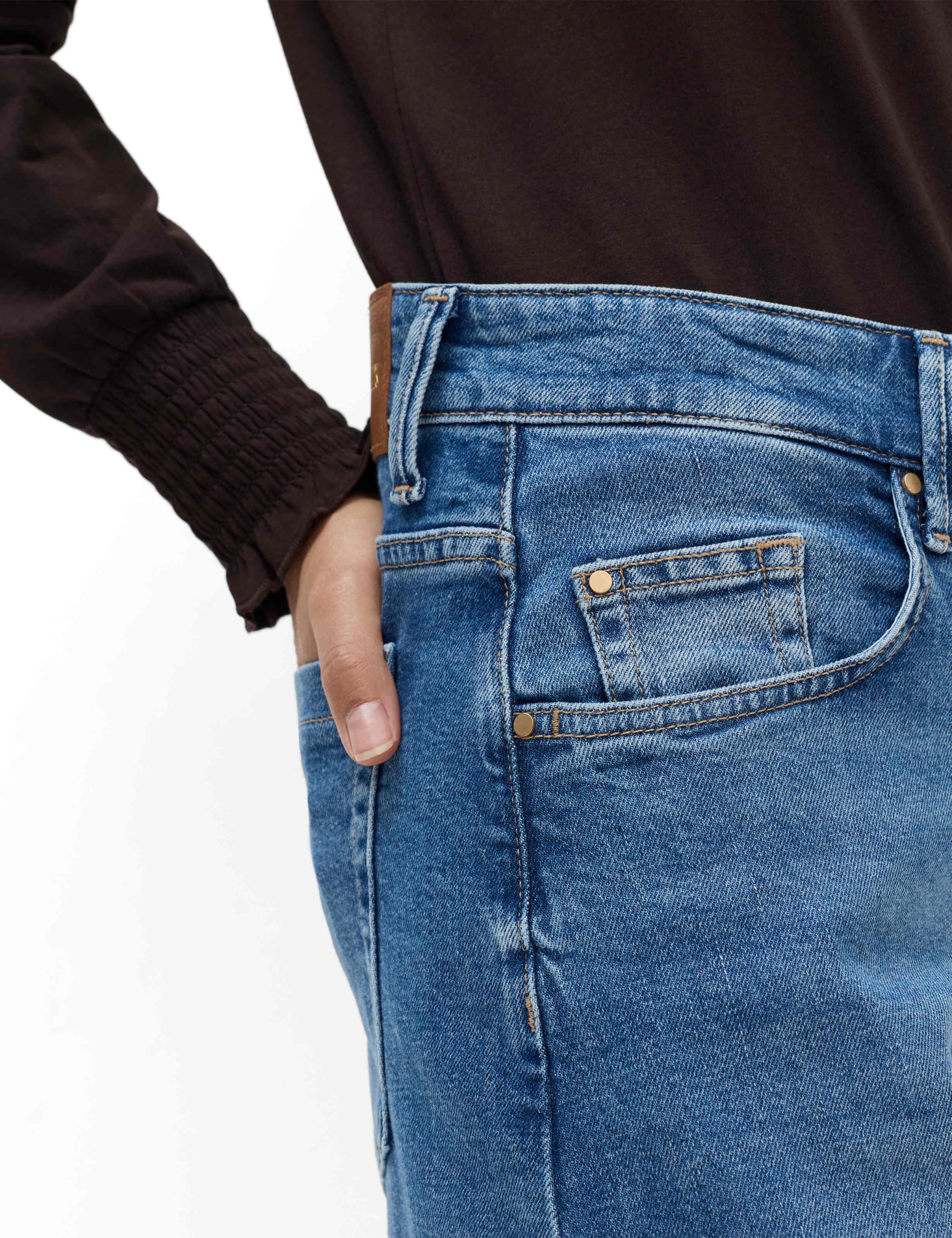 Brax 5-Pocket-Jeans »Style MARCH« Denim: Five-Pocket im Wide Leg