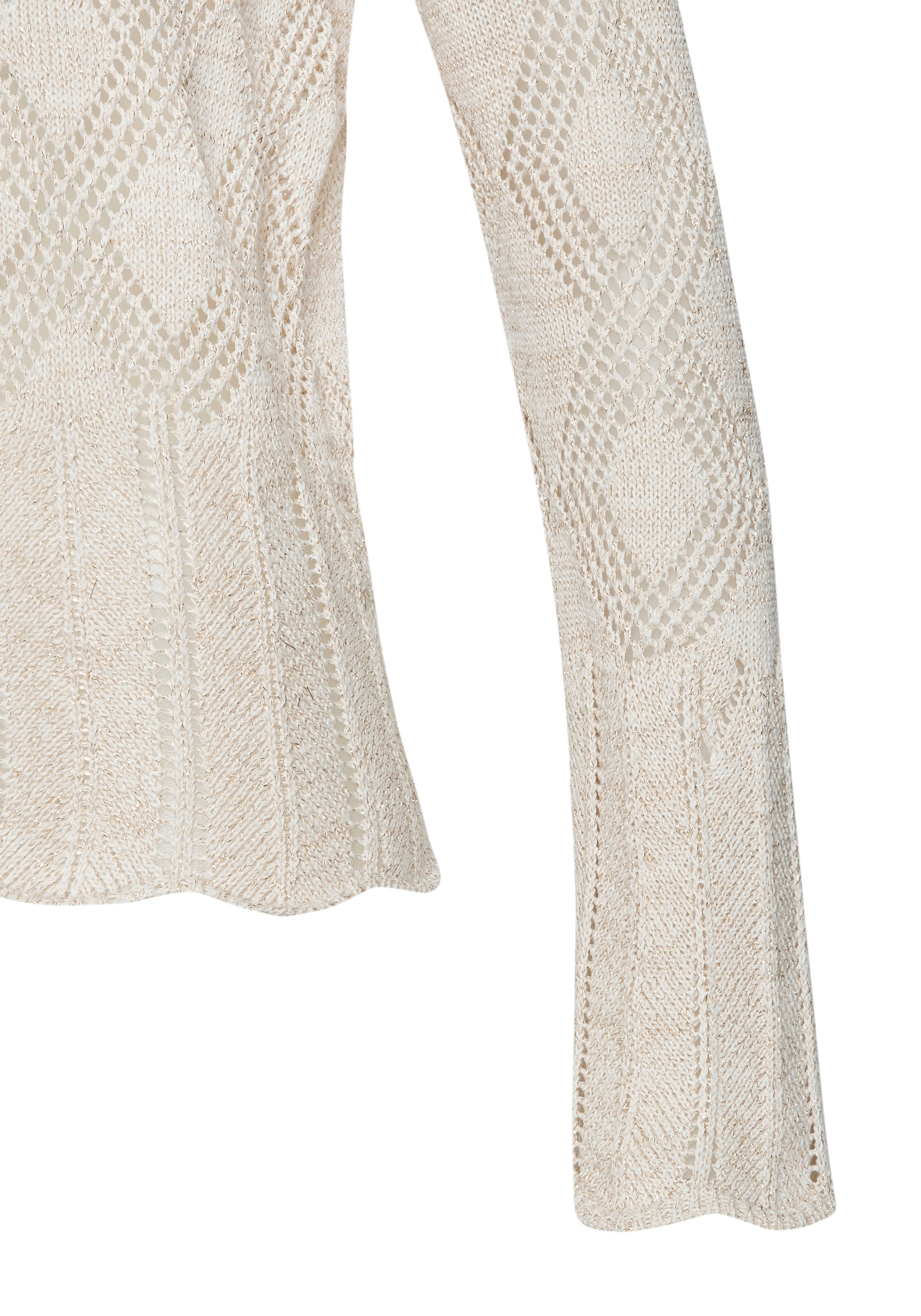 LASCANA Ajourpullover, mit tollem Lochstrickmuster, weiche Strickware