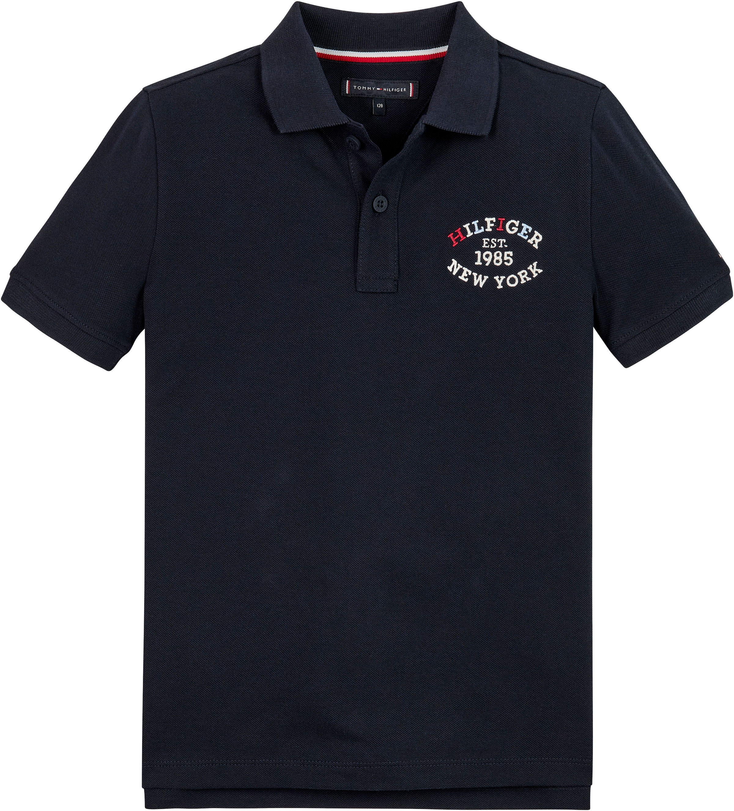 Poloshirt »MONOTYPE REGULAR POLO SS«, Kinder bis 16 Jahre mit Logoschriftzug
