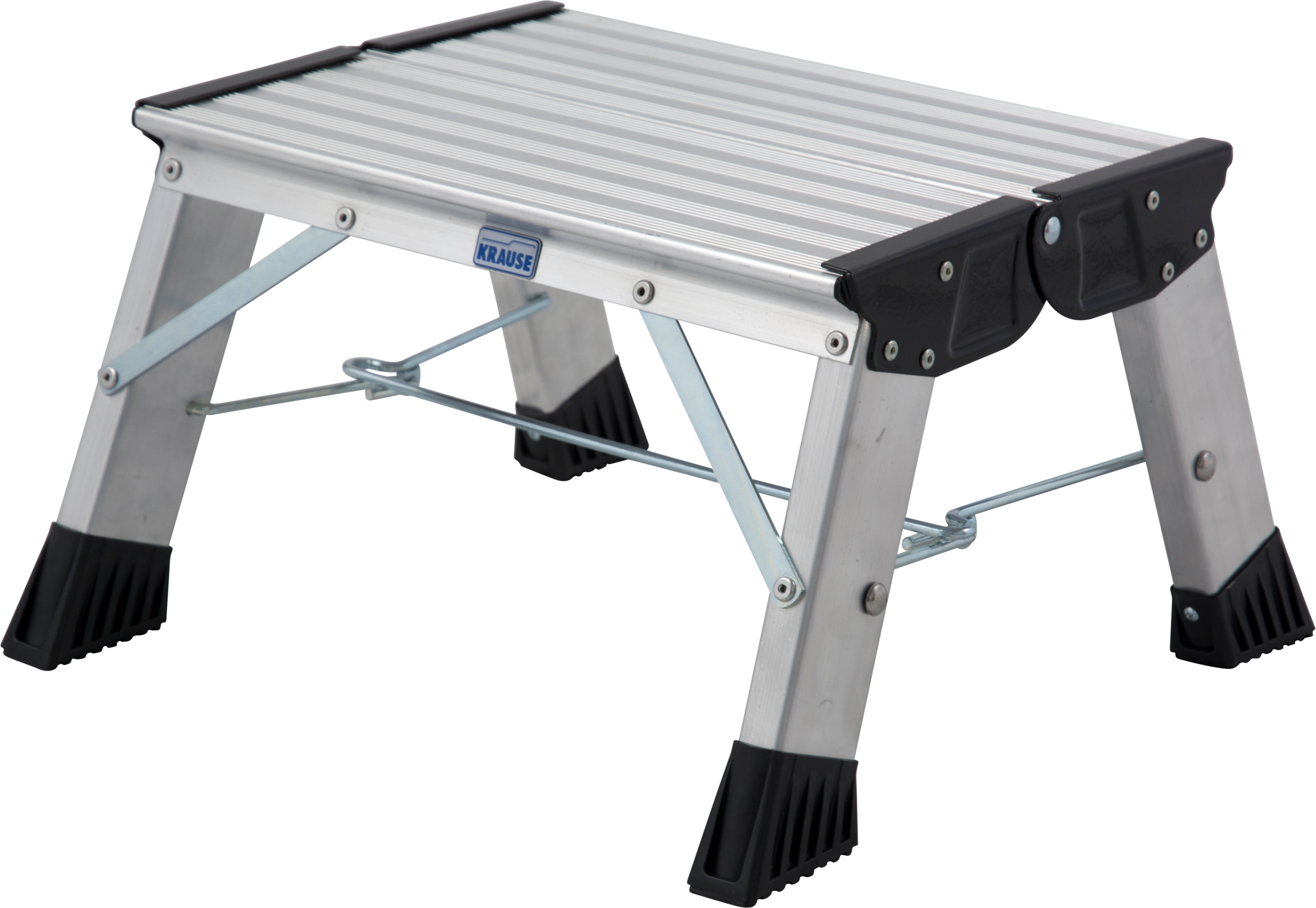 KRAUSE Trittleiter "Treppy Plusline Alu" Aluminium, 1x1 Stufen, Arbeitshöhe günstig online kaufen