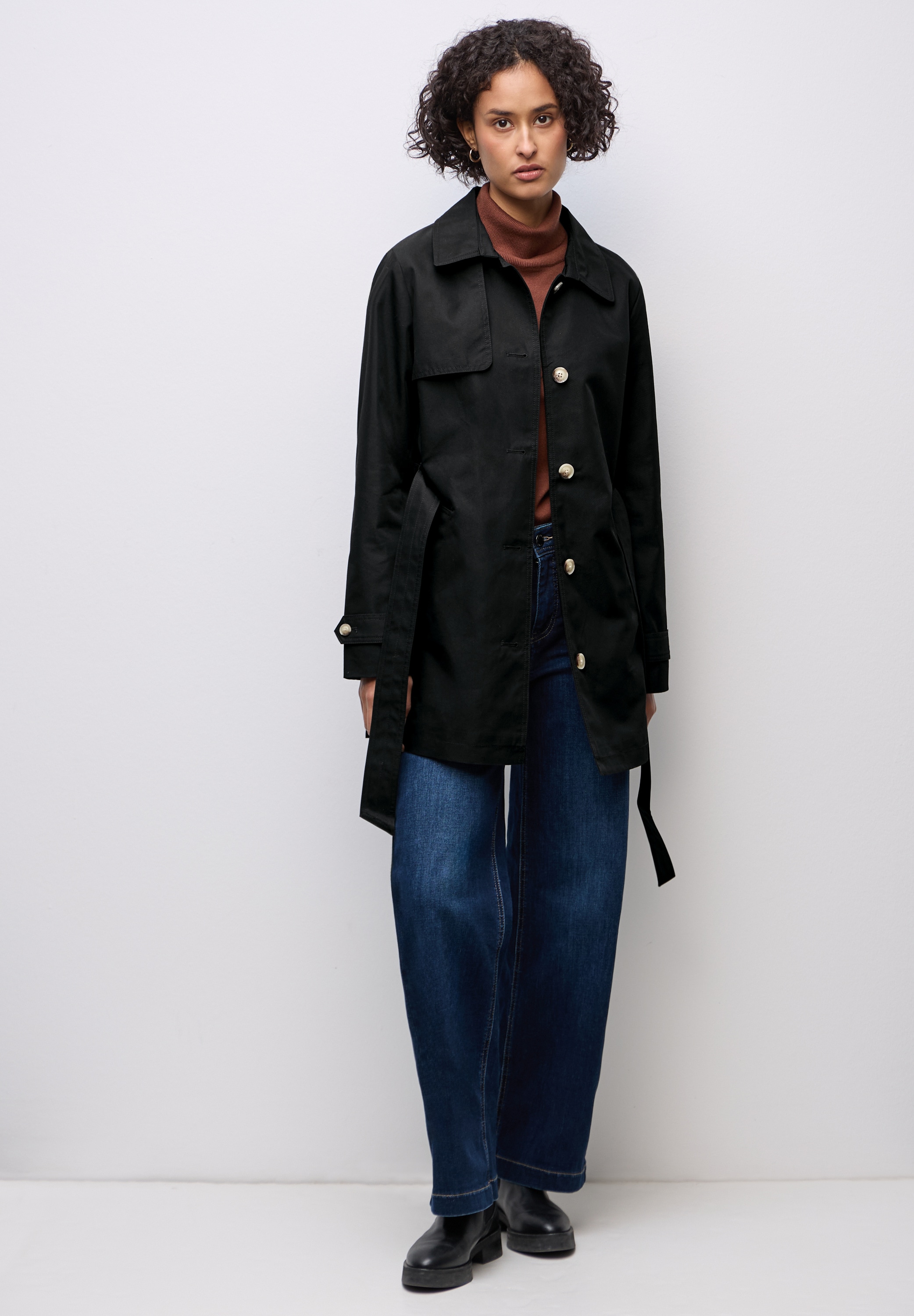 STREET ONE Trenchcoat mit Bindegürtel